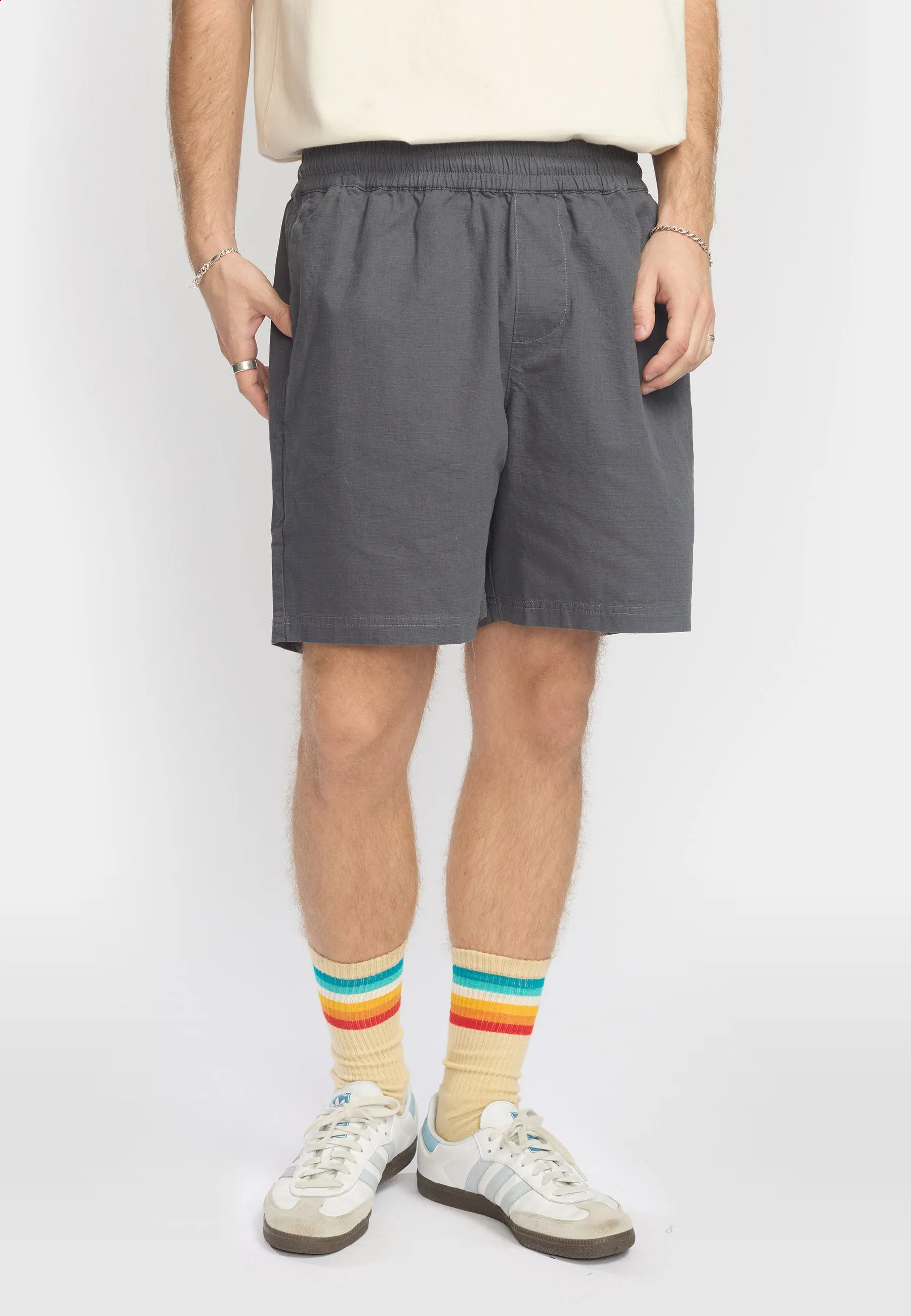 Casual Shorts / 4045 - Darkgrey sold by Revolution product image thumbnail 2