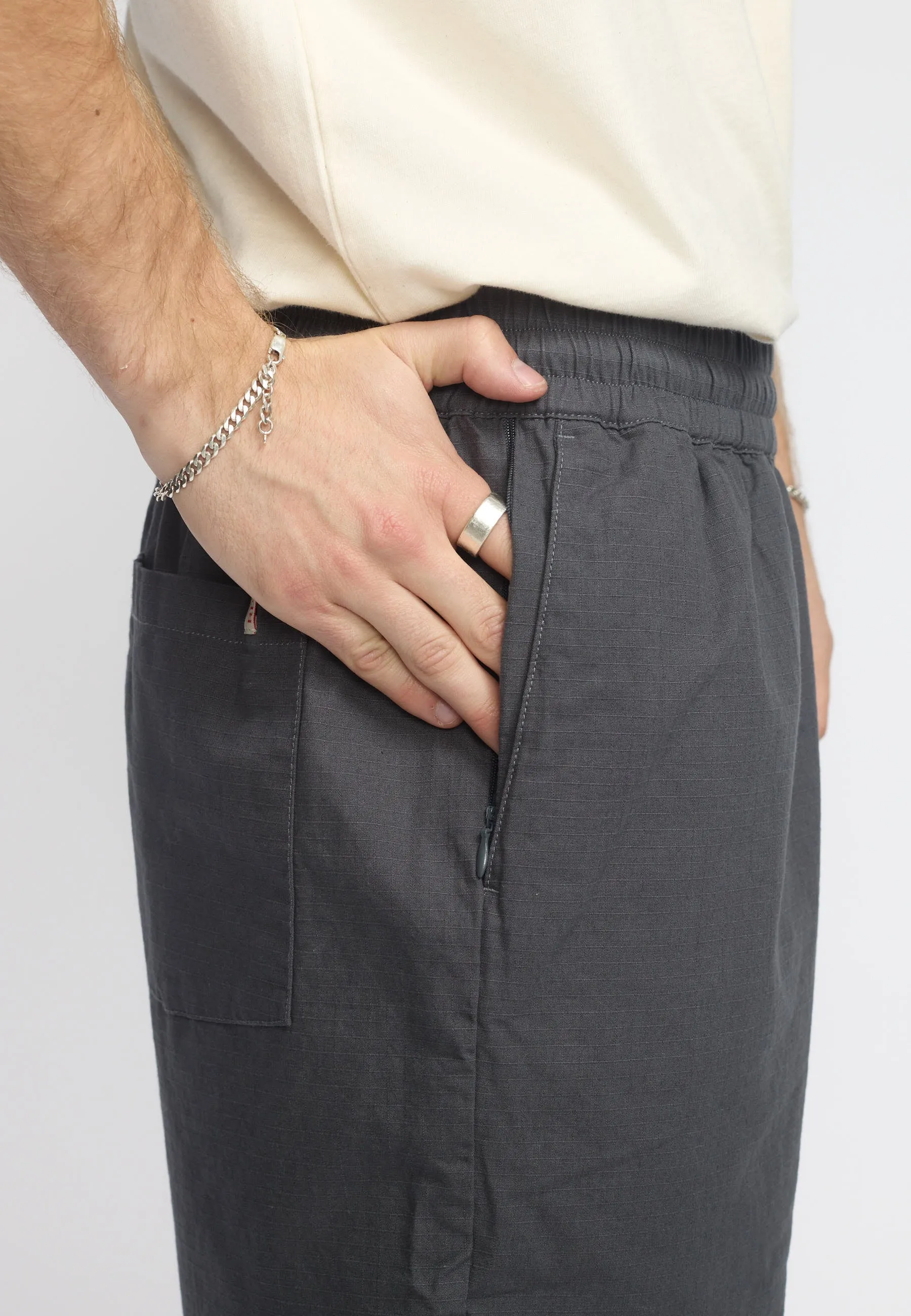 Casual Shorts / 4045 - Darkgrey sold by Revolution product image thumbnail 3