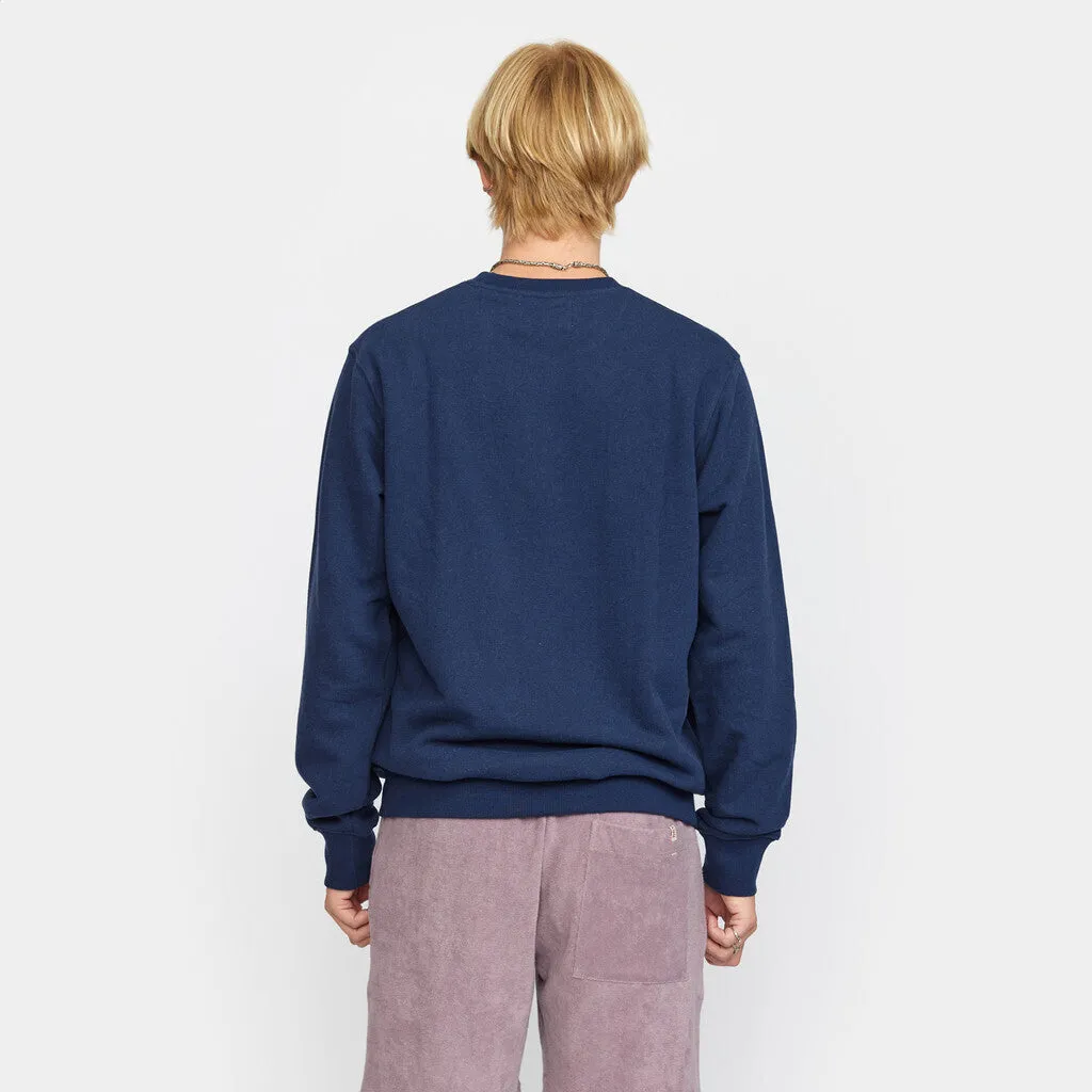 Regular Crewneck / 2772 PHO - Navy-melange sold by Revolution product image thumbnail 4