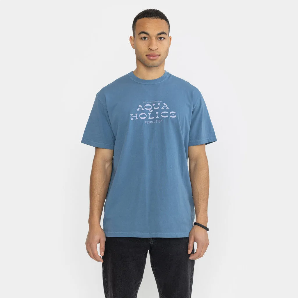 Loose T-shirt / 1345 AQU - Blue sold by Revolution product image thumbnail 3