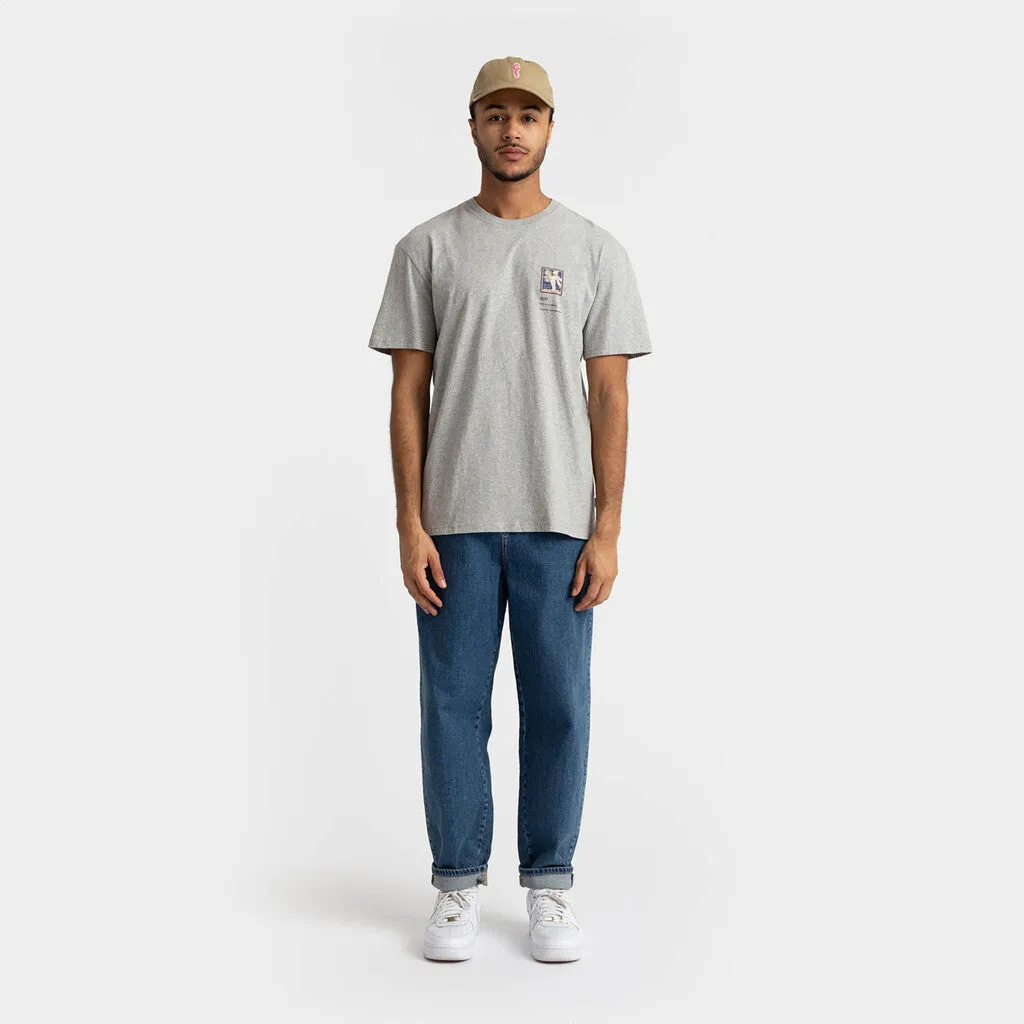 Loose T-shirt / 1300 J29 - Grey-melange sold by Revolution product image thumbnail 4