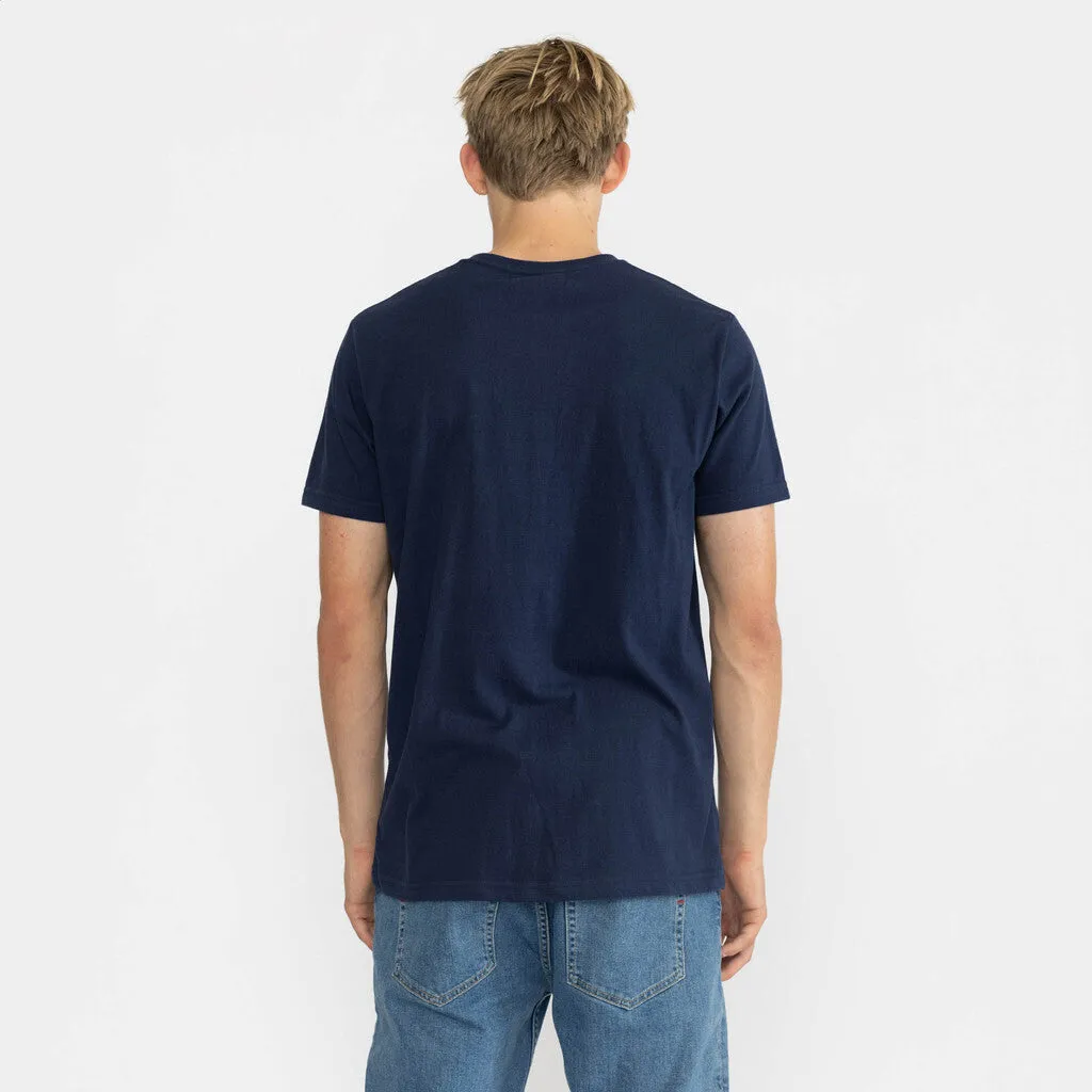 Regular T-shirt / 1328 CLI - Navy-melange sold by Revolution product image thumbnail 4