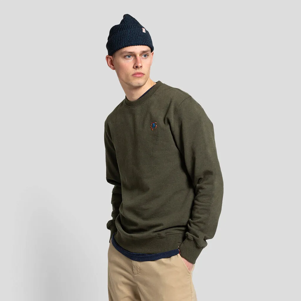 Crewneck / 2679 SKI - Army-melange sold by Revolution