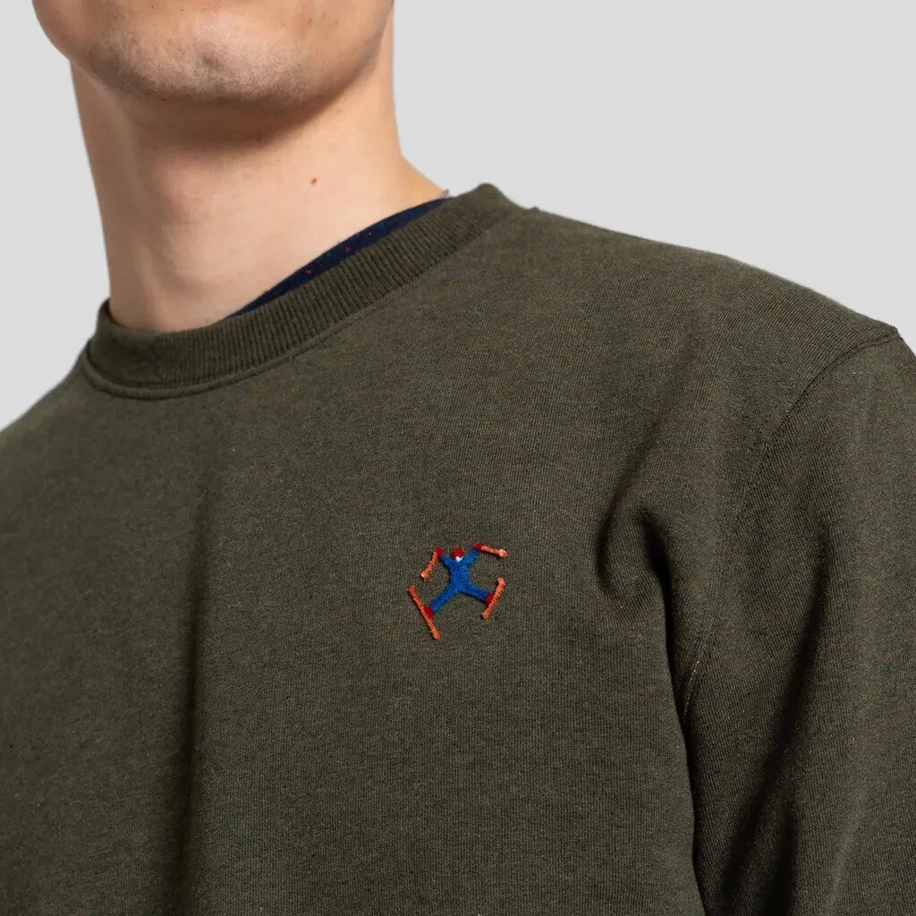 Crewneck / 2679 SKI - Army-melange sold by Revolution product image thumbnail 3