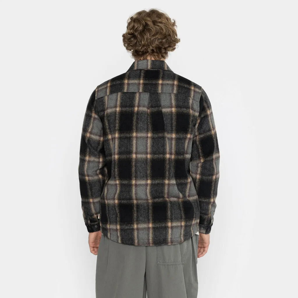 Lined Overshirt W Zipper / 3958 - Black sold by Revolution product image thumbnail 3