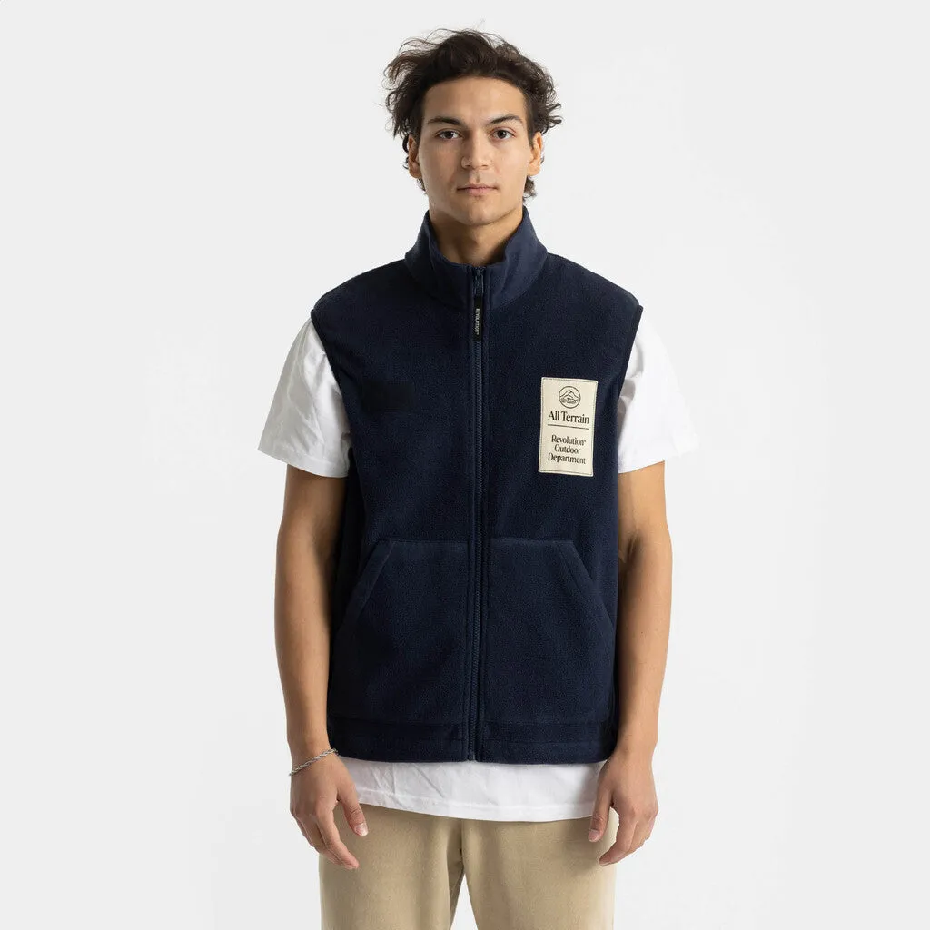 Fleece Vest / 7810 - Navy sold by Revolution product image thumbnail 4