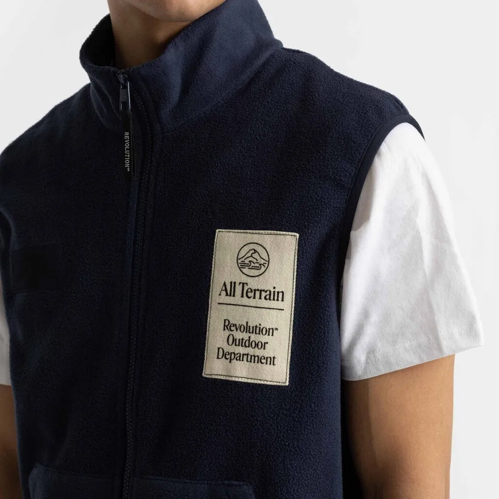 Fleece Vest / 7810 - Navy sold by Revolution product image thumbnail 3