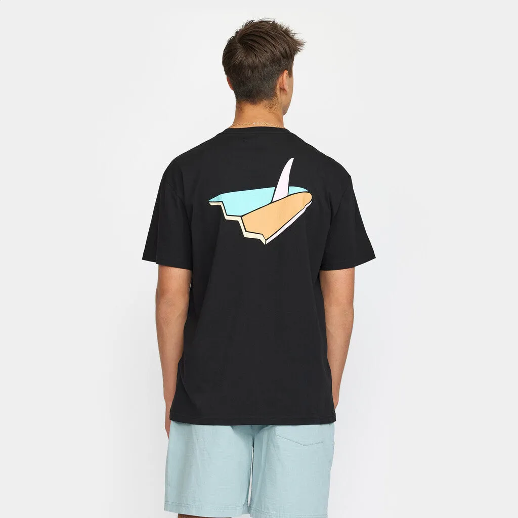 Loose t-shirt / 1370 BRE - Black sold by Revolution product image thumbnail 4