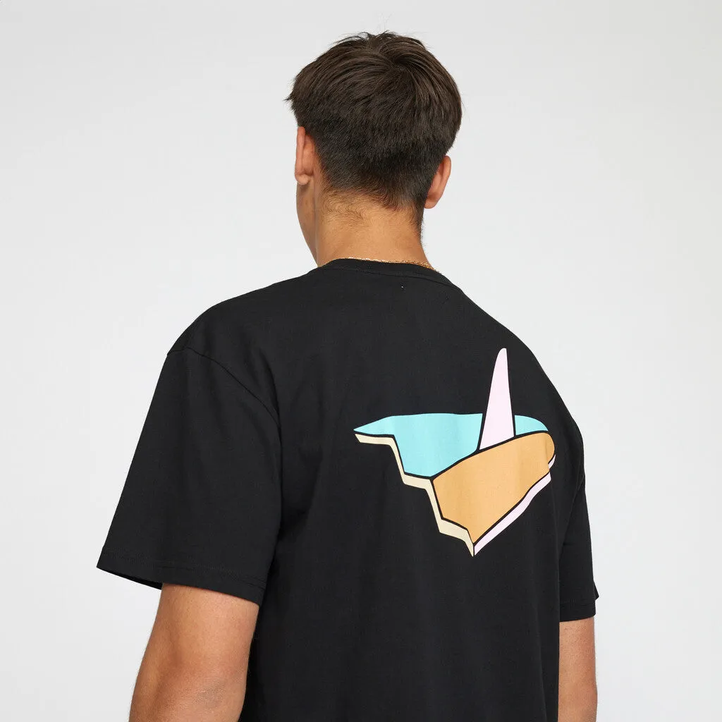 Loose t-shirt / 1370 BRE - Black sold by Revolution product image thumbnail 5