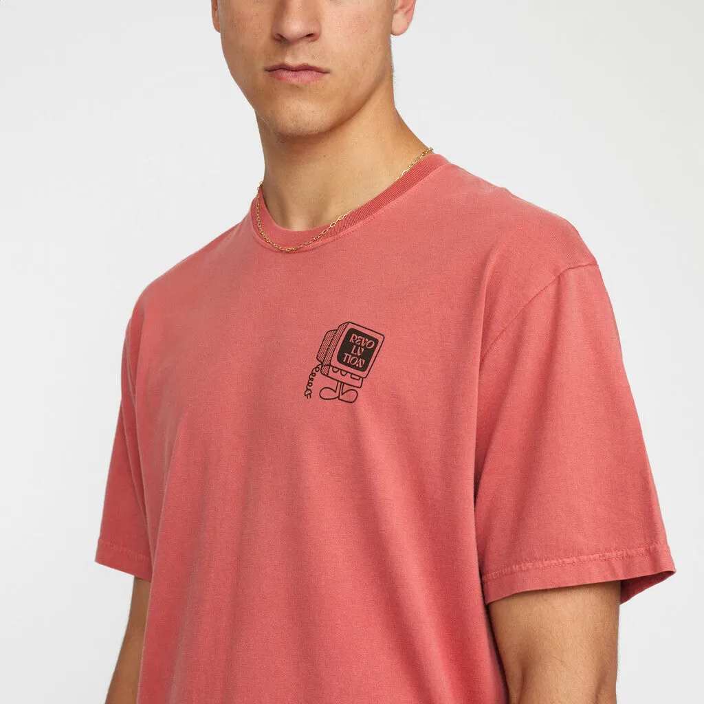 Loose T-shirt / 1372 UNP - Red sold by Revolution product image thumbnail 5