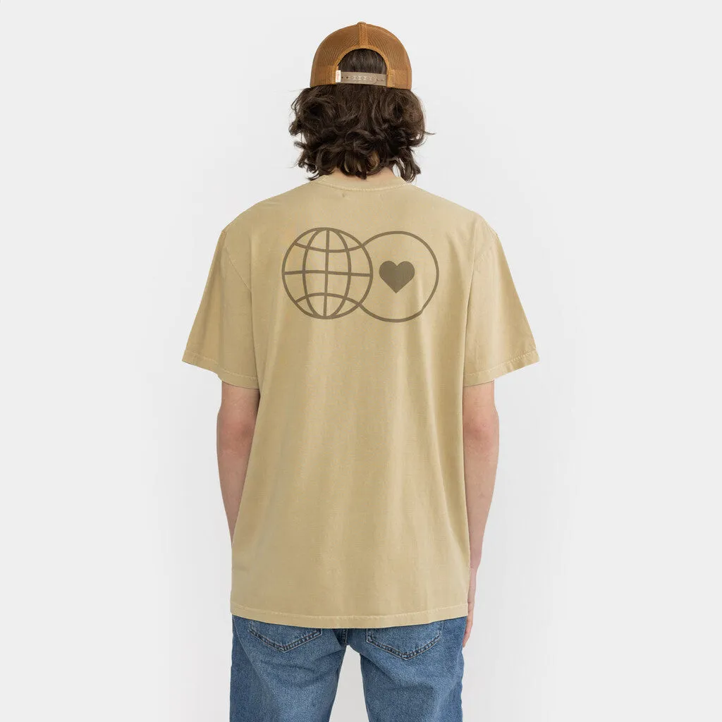 Loose T-shirt / 1345 BRA - Khaki sold by Revolution product image thumbnail 4