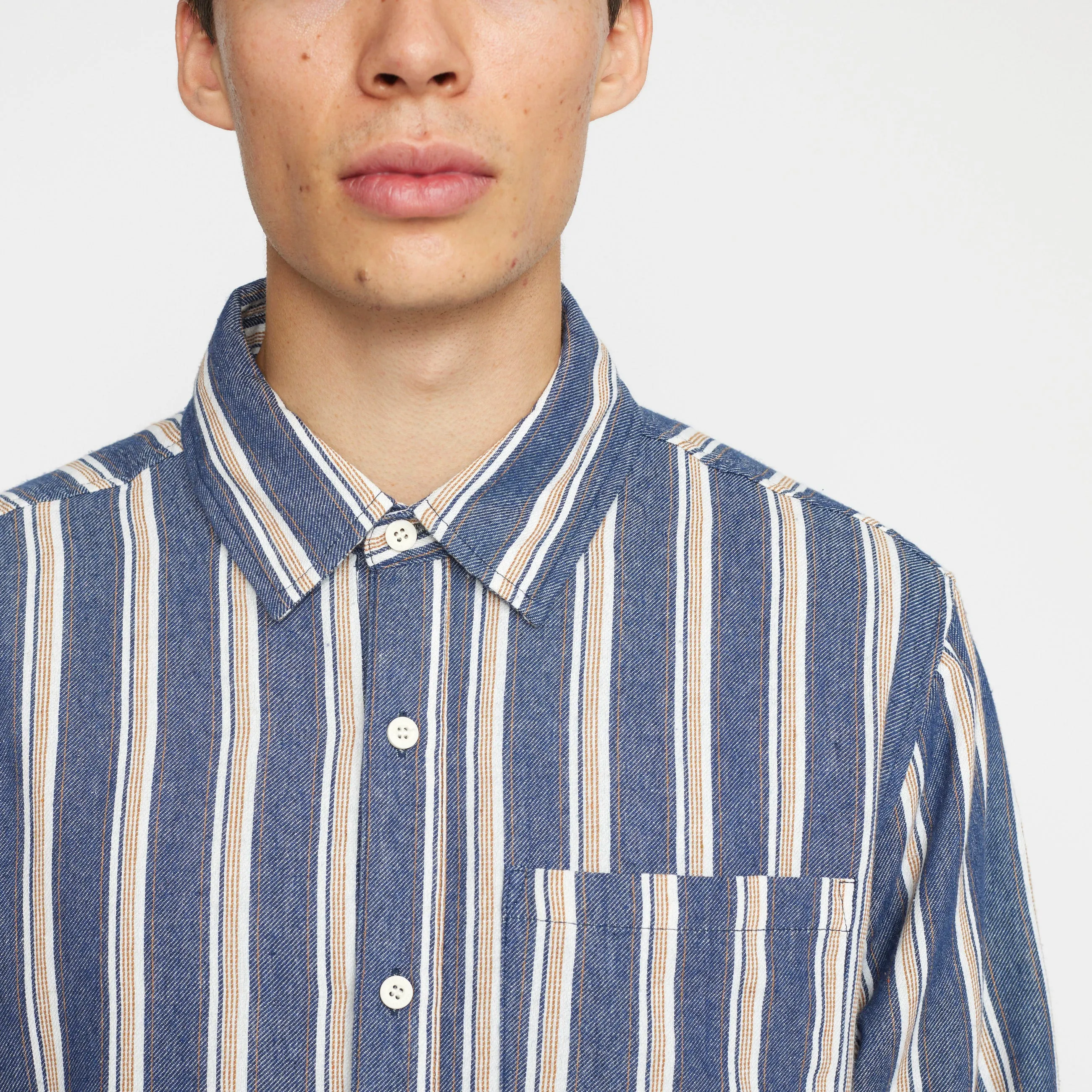 Loose Shirt / 3127 - Navy sold by Revolution product image thumbnail 4