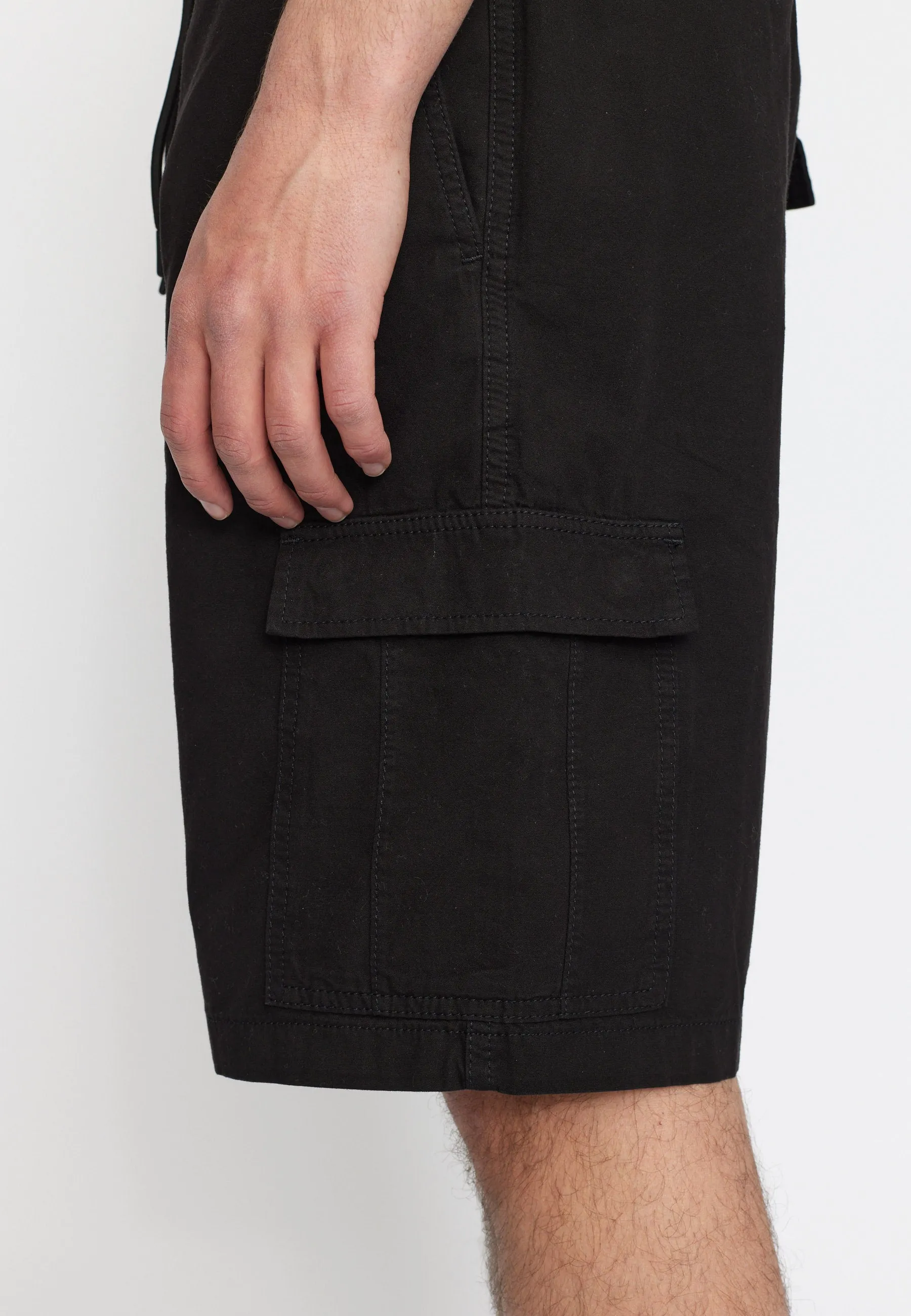 Loose Cargo Shorts / 4060 - Black sold by Revolution product image thumbnail 5