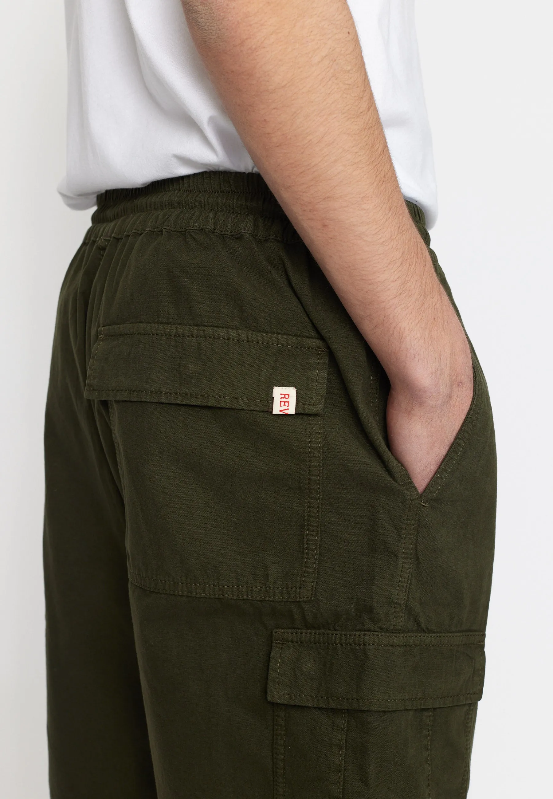 Loose Cargo Shorts / 4060 - Army sold by Revolution product image thumbnail 5