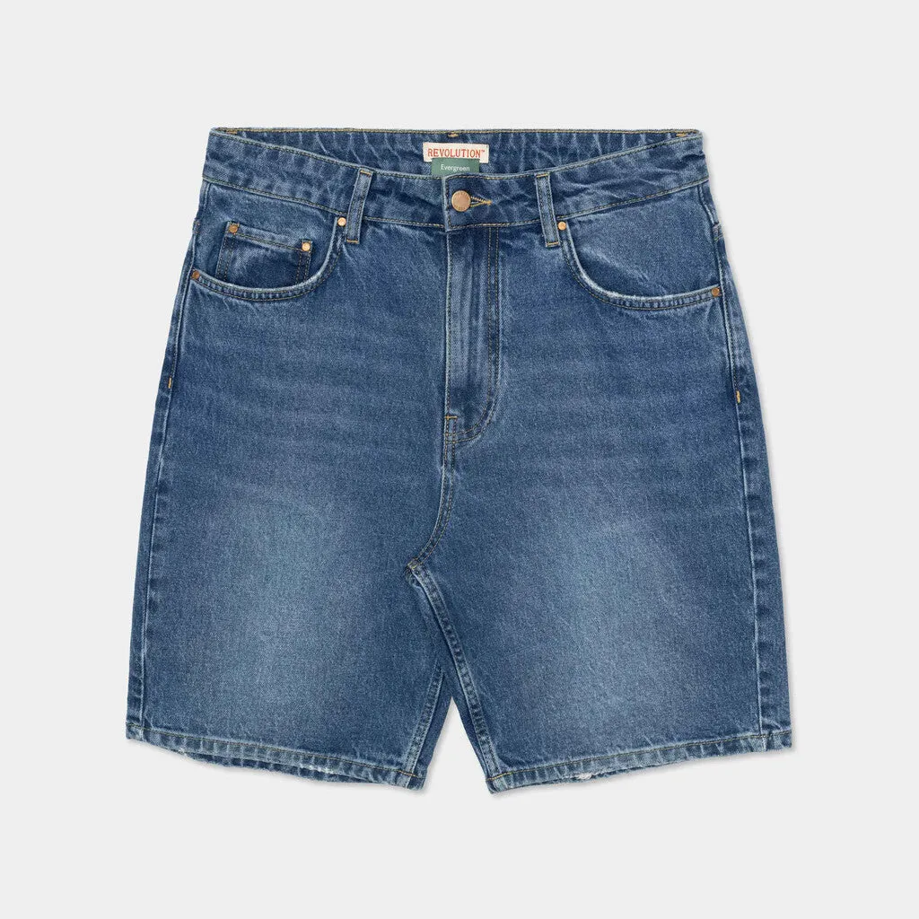 Loose-fit Denim Shorts / 5443 - Blue sold by Revolution product image thumbnail 5