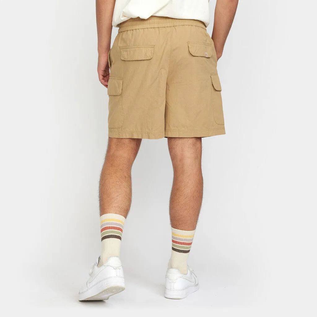 Cargo Shorts / 4064 - Khaki sold by Revolution product image thumbnail 4