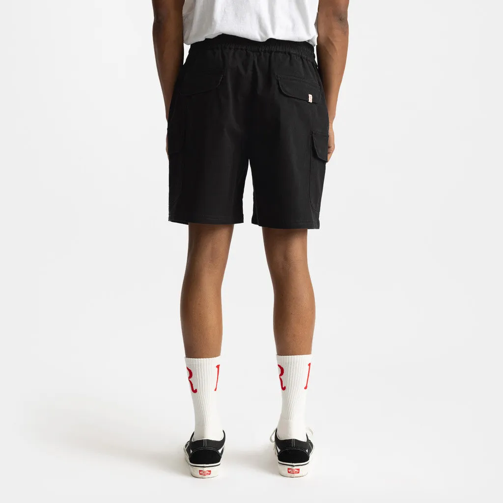 Cargo Shorts / 4015 - Black sold by Revolution product image thumbnail 4