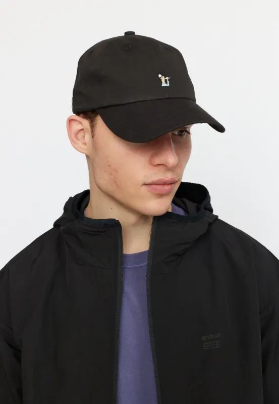 Dad Cap / 9412 ZIP - Black sold by Revolution