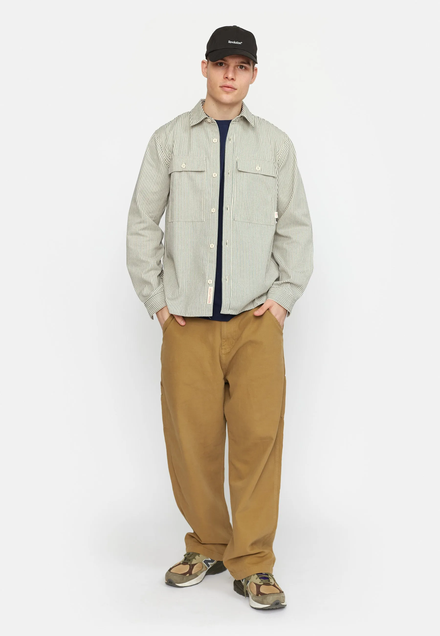 Overshirt with Pocket / 3155 - Navy sold by Revolution product image thumbnail 2