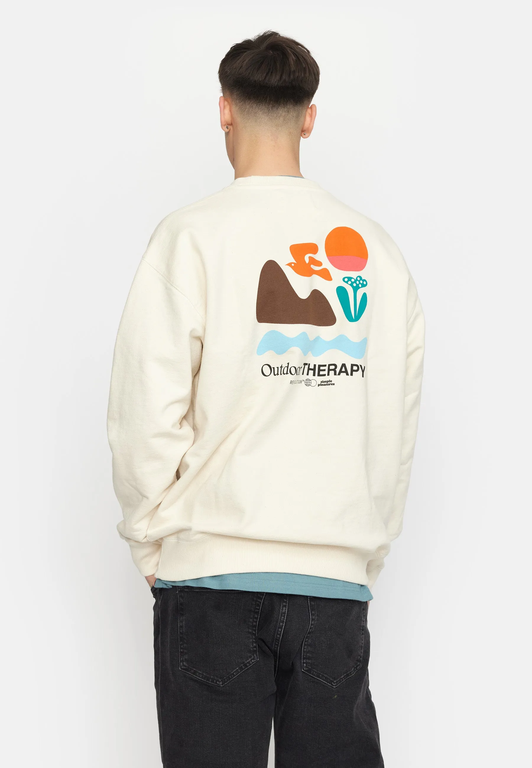 Printed Crewneck / 2786 THE - Offwhite sold by Revolution product image thumbnail 5