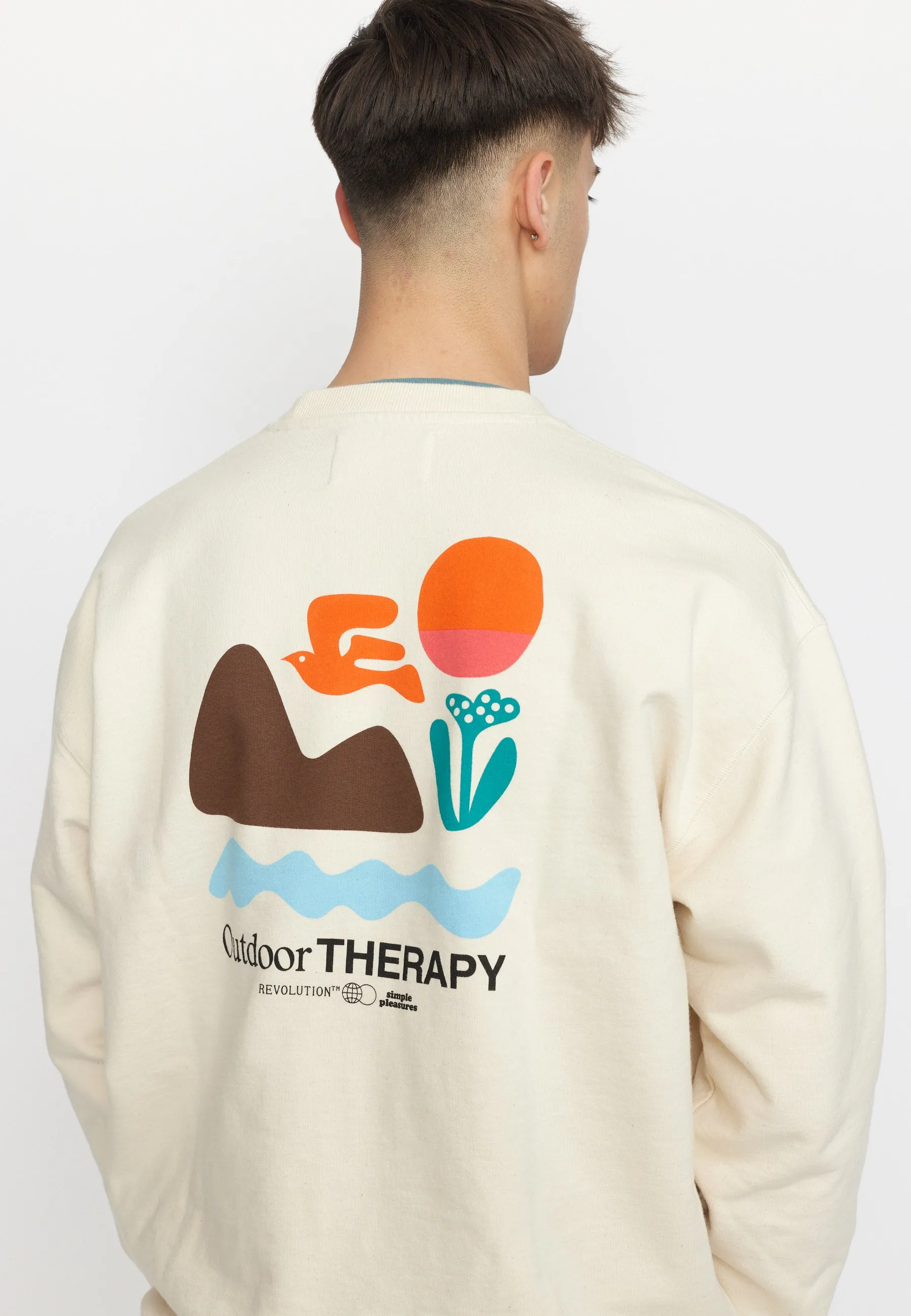 Printed Crewneck / 2786 THE - Offwhite sold by Revolution product image thumbnail 2