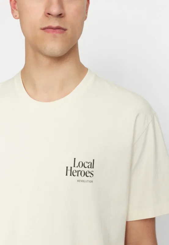 Printed T-shirt / 1387 VID - Offwhite sold by Revolution