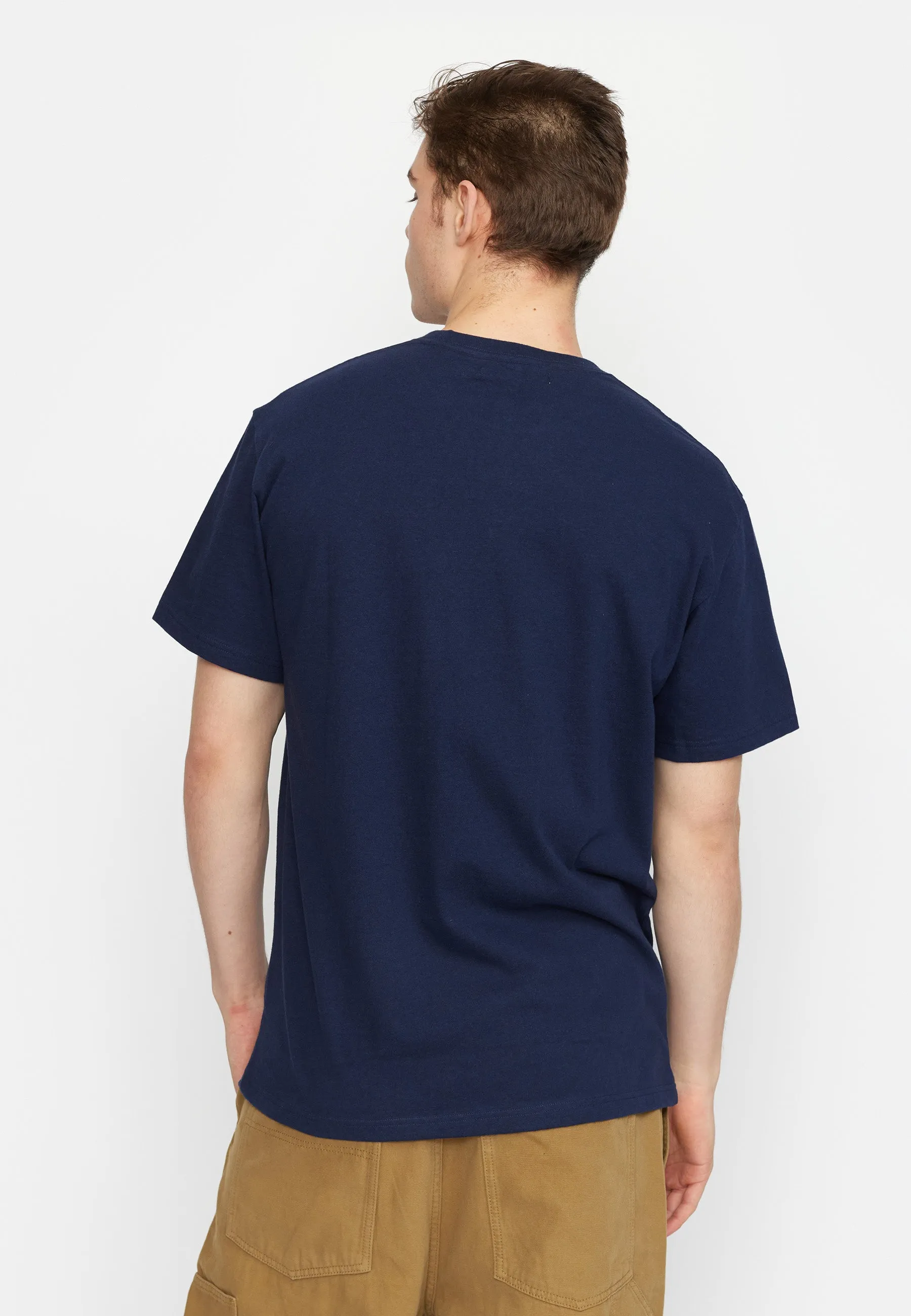 Application T-Shirt / 1385 PET - Navy-melange sold by Revolution product image thumbnail 4