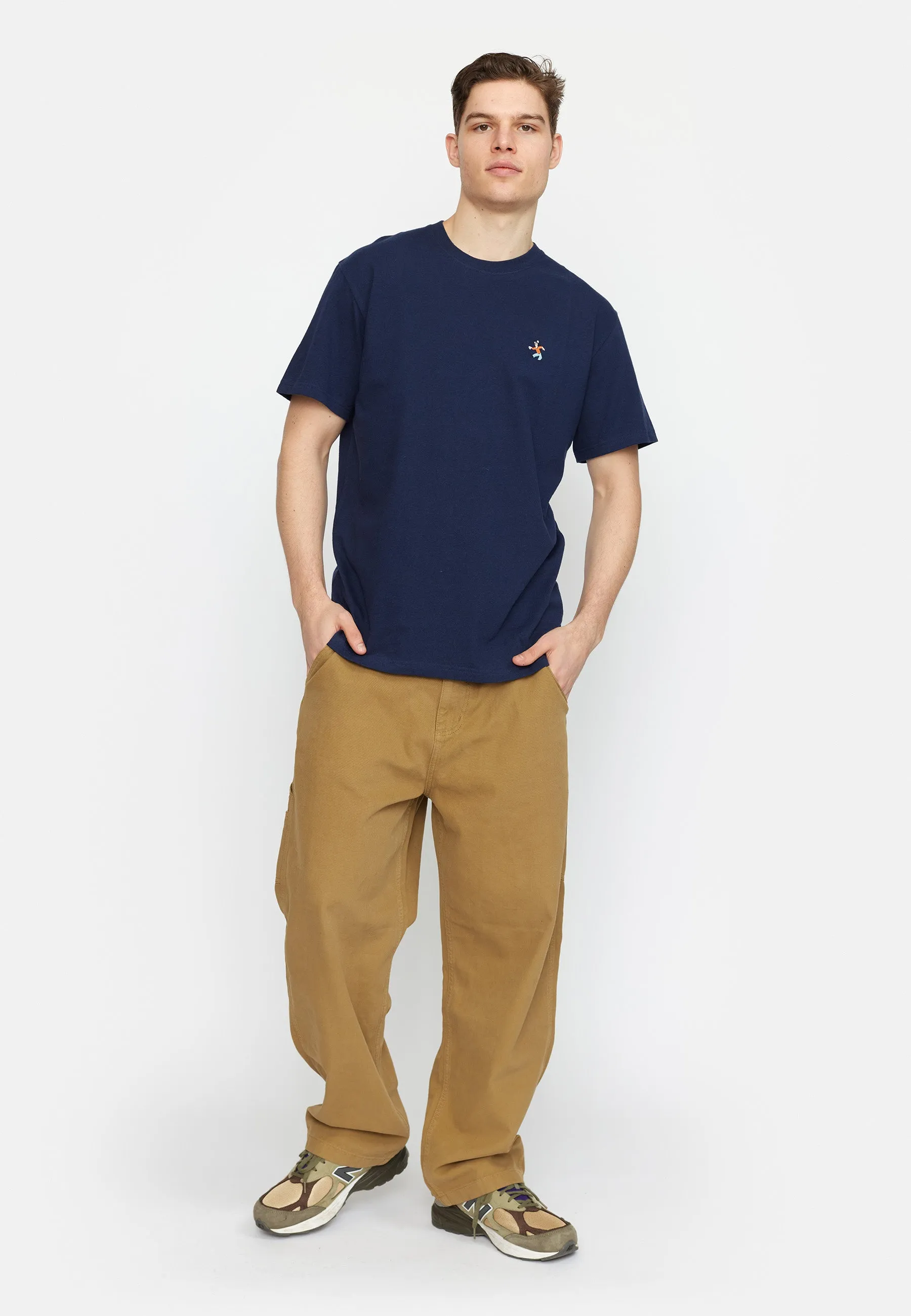 Application T-Shirt / 1385 PET - Navy-melange sold by Revolution product image thumbnail 5