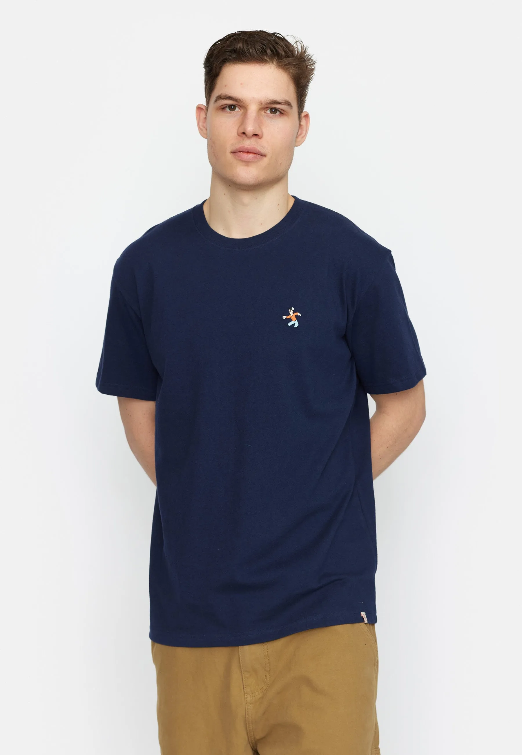 Application T-Shirt / 1385 PET - Navy-melange sold by Revolution product image thumbnail 3