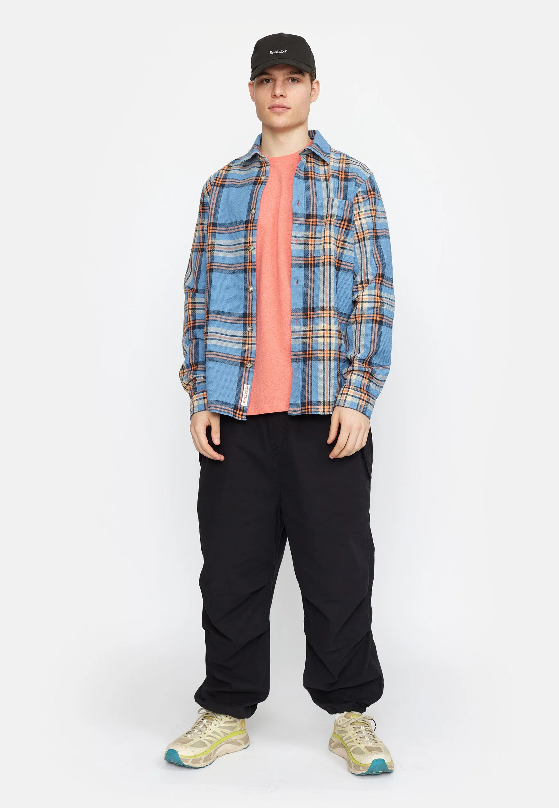 Loose Shirt / 3160 - Blue sold by Revolution