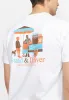 Printed T-shirt / 1388 HOT - White sold by Revolution