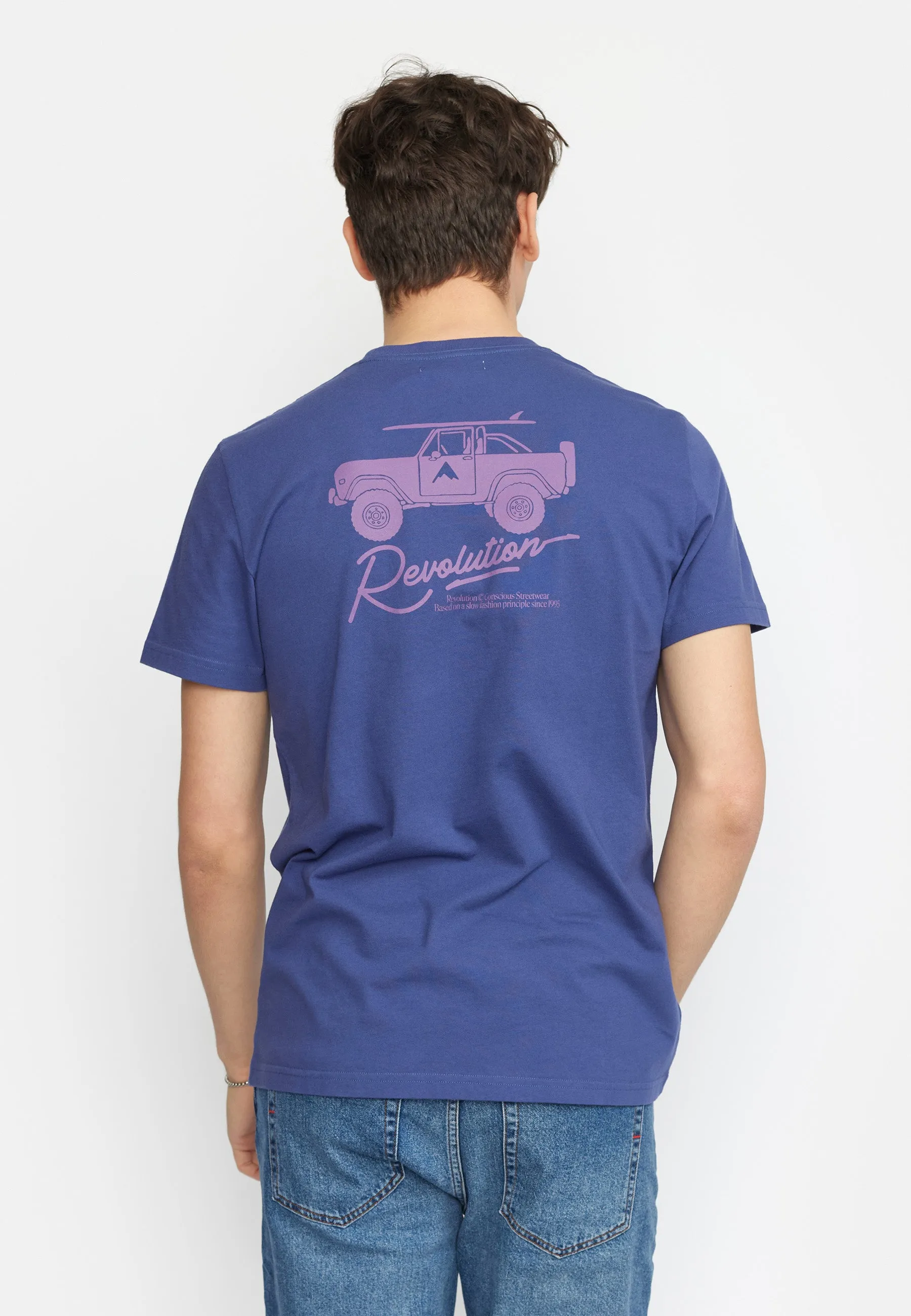 Printed T-shirt / 1388 JEE - Purple sold by Revolution product image thumbnail 5