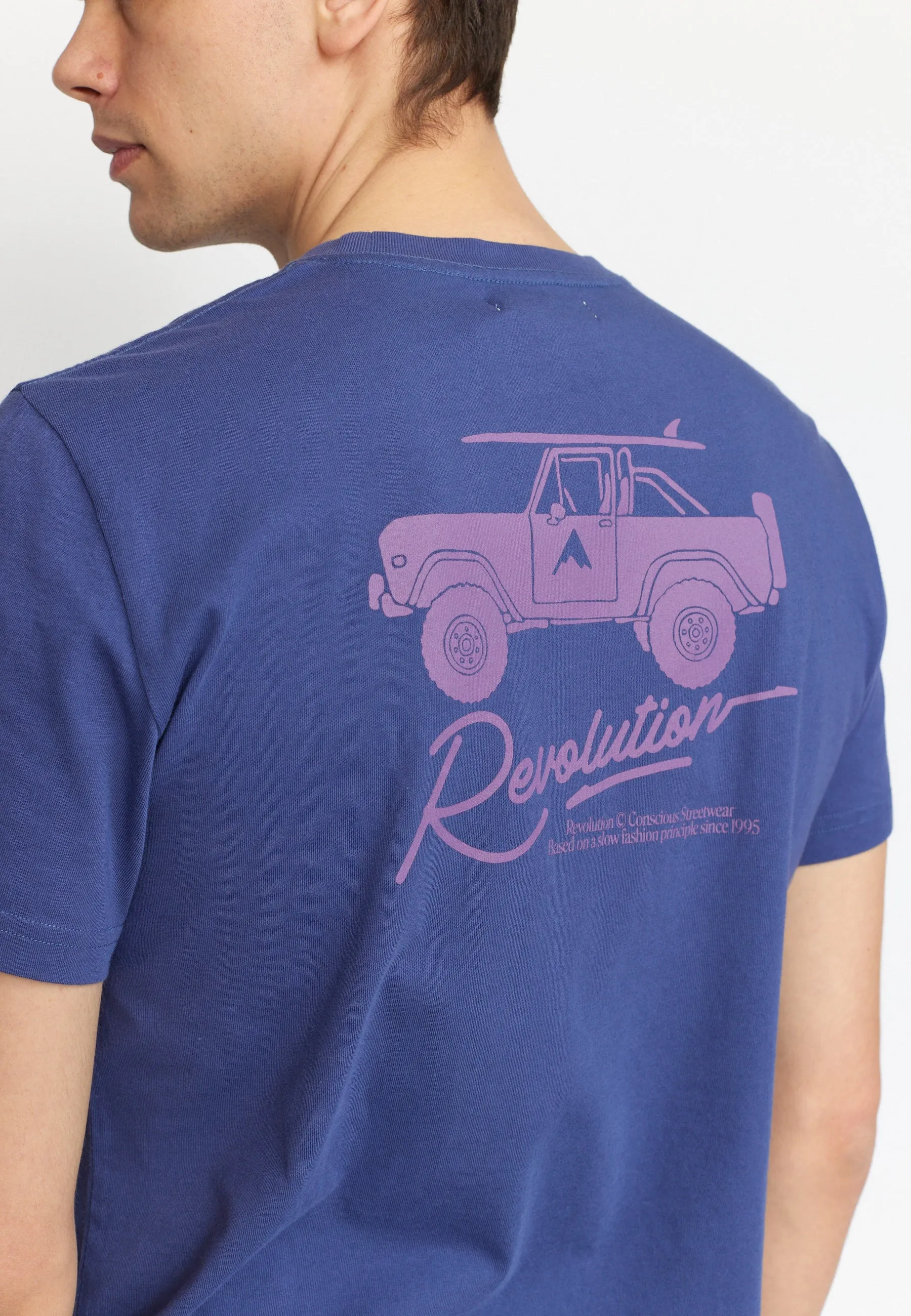 Printed T-shirt / 1388 JEE - Purple sold by Revolution product image thumbnail 2