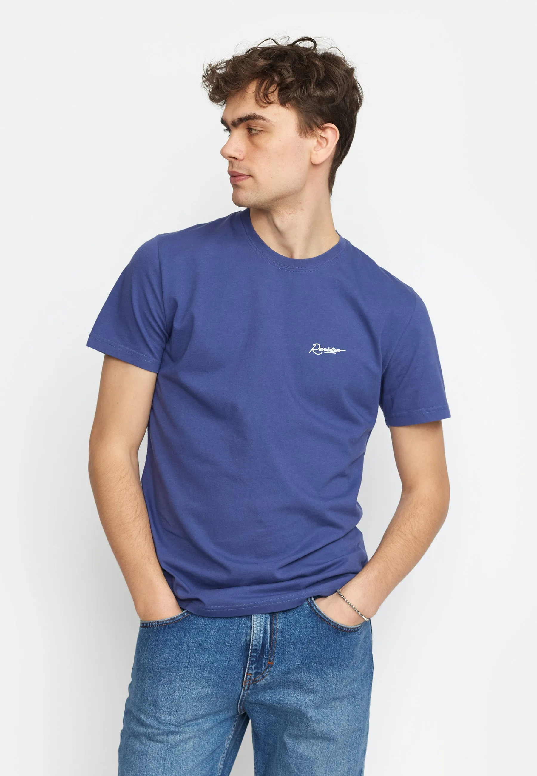 Printed T-shirt / 1388 JEE - Purple sold by Revolution product image thumbnail 4