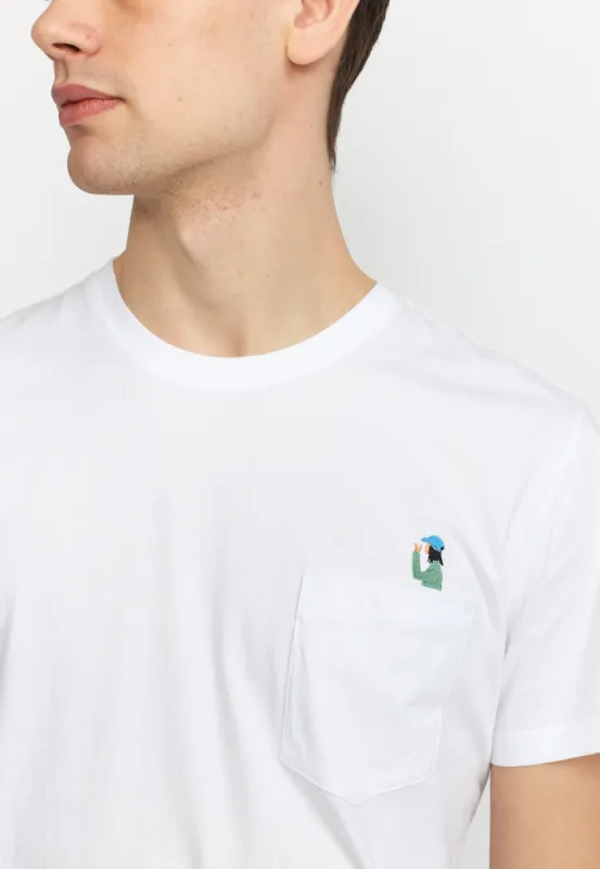 Application T-Shirt / 1386 VIC - White sold by Revolution