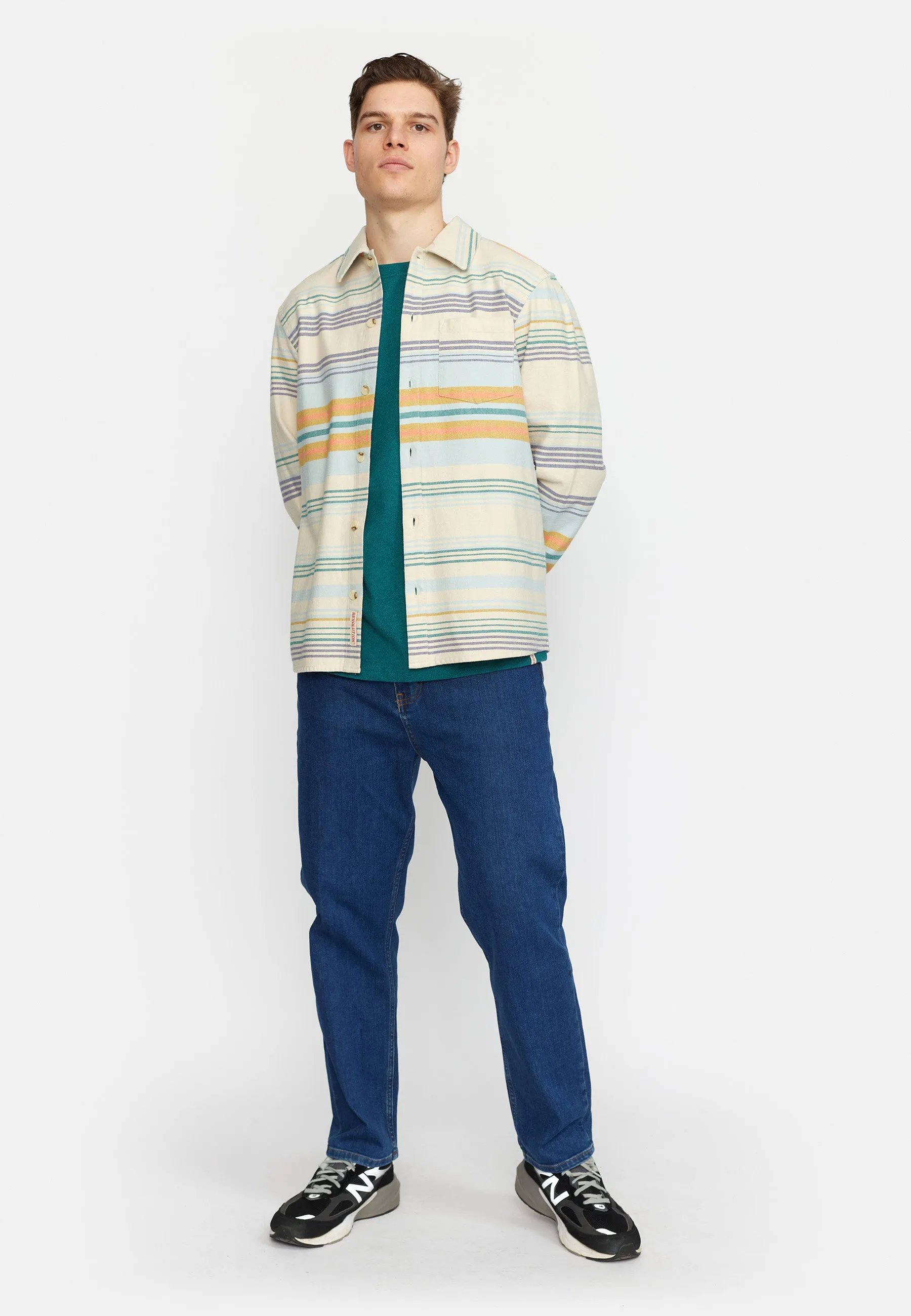 Casual Overshirt / 3146 - Offwhite sold by Revolution product image thumbnail 2