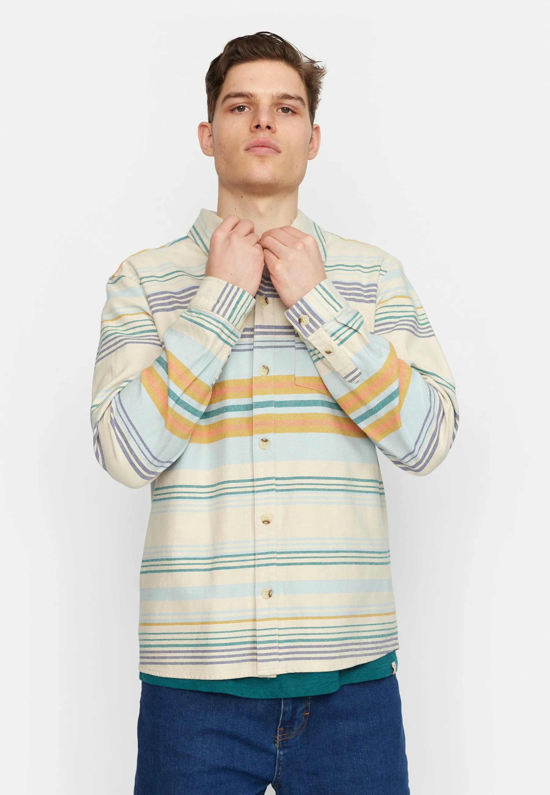 Casual Overshirt / 3146 - Offwhite sold by Revolution product image thumbnail 3