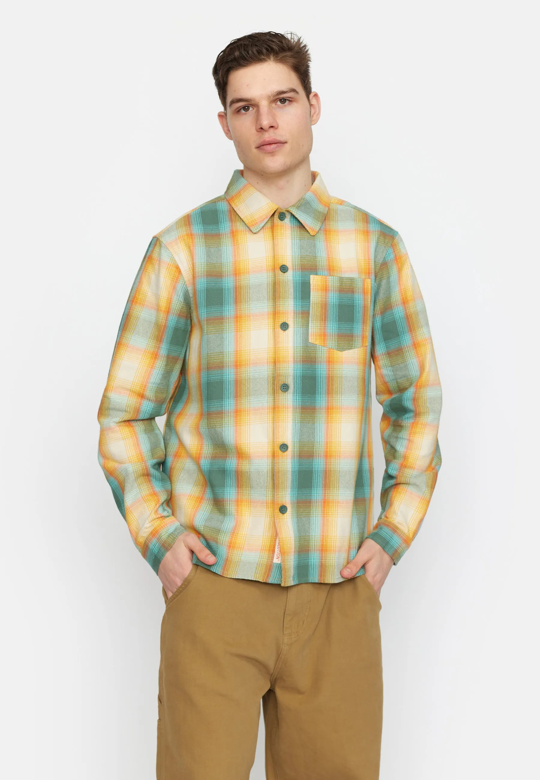 Casual Overshirt / 3974 - Green sold by Revolution product image thumbnail 3