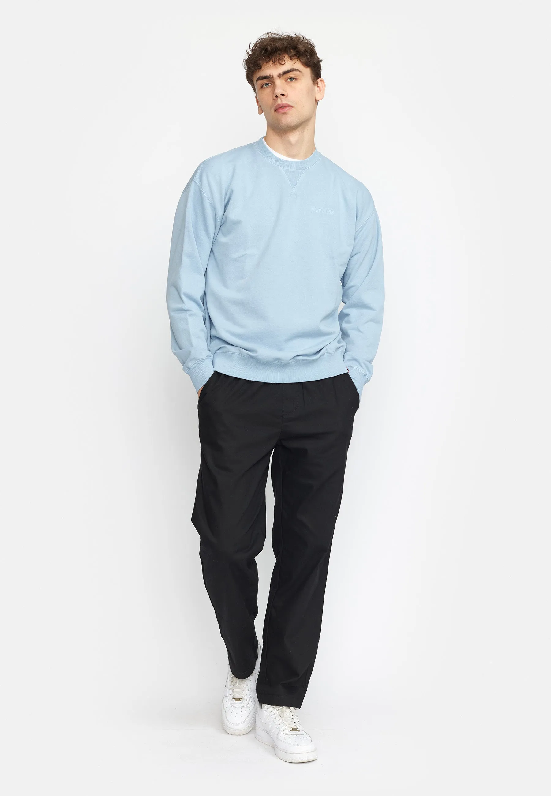 Application Sweatshirt / 2727 REV - Dustblue sold by Revolution