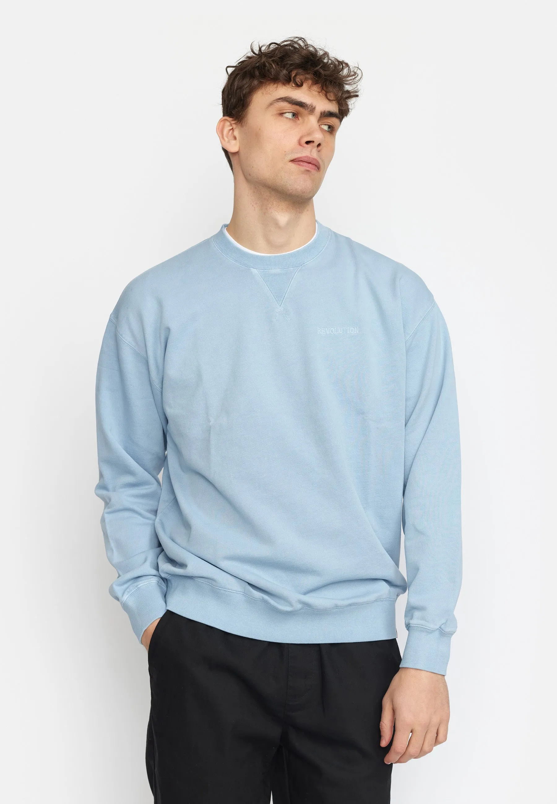 Application Sweatshirt / 2727 REV - Dustblue sold by Revolution product image thumbnail 3
