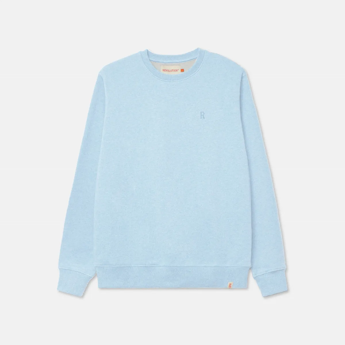 【BLUER/BLR】Over-fit Raw-cutted Line Sweatshirts/追跡付 crewneck144-