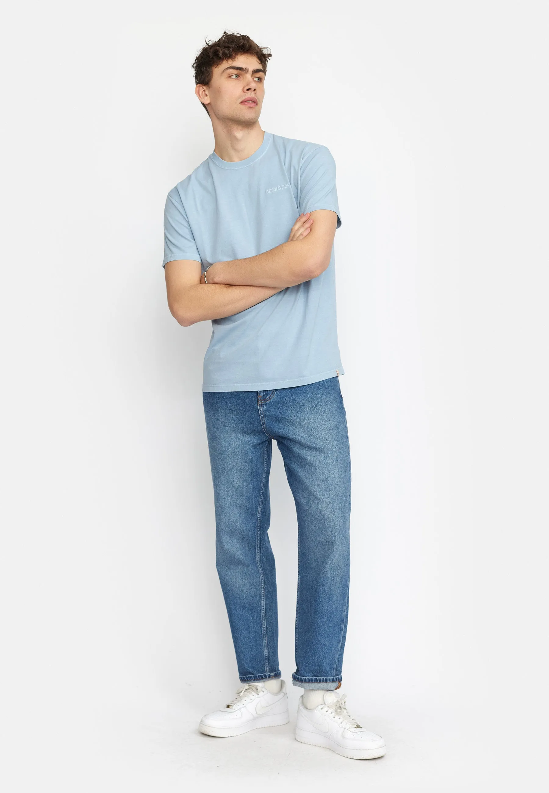 Application T-Shirt / 1329 LOG - Dustblue sold by Revolution product image thumbnail 2