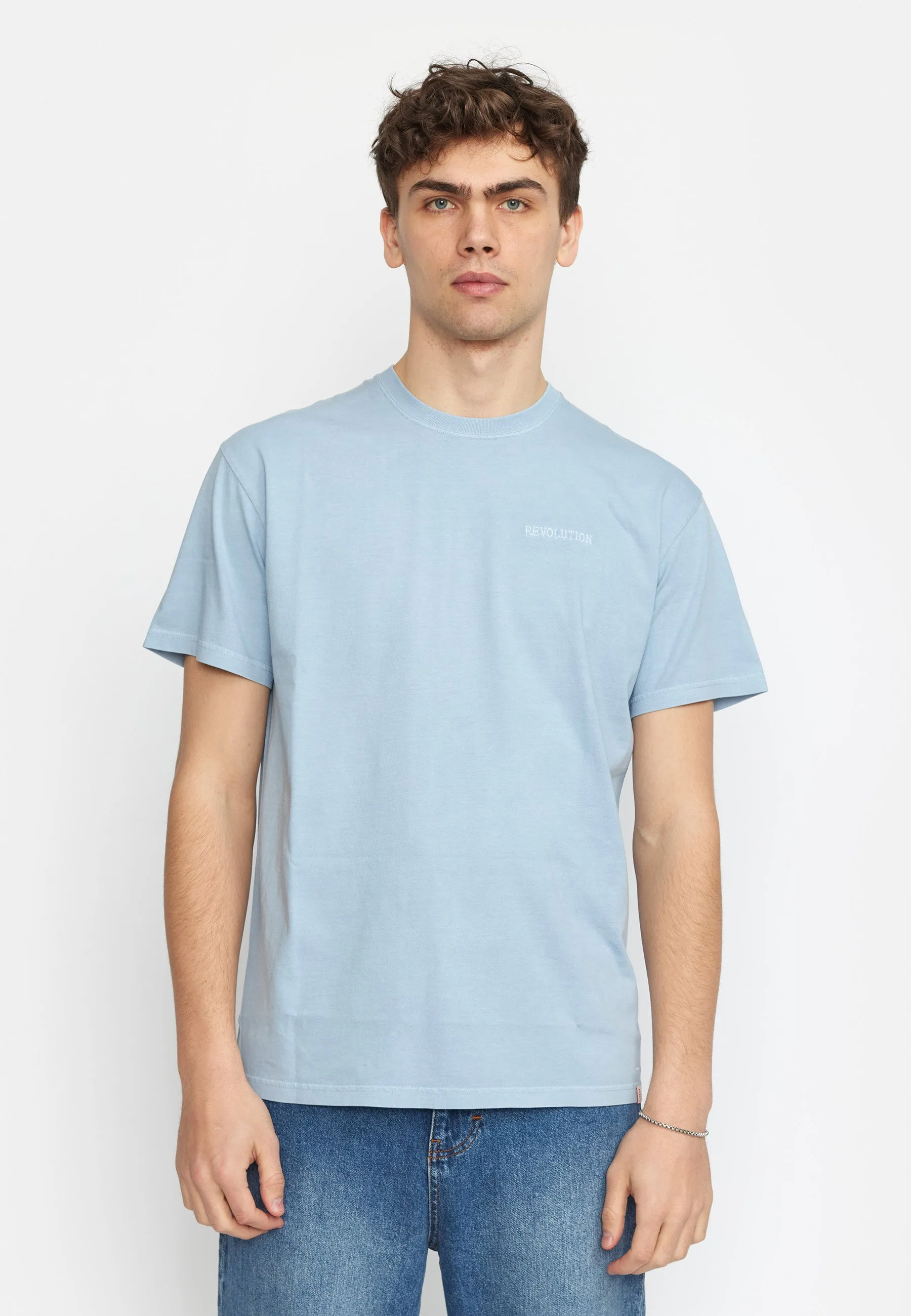 Application T-Shirt / 1329 LOG - Dustblue sold by Revolution product image thumbnail 3