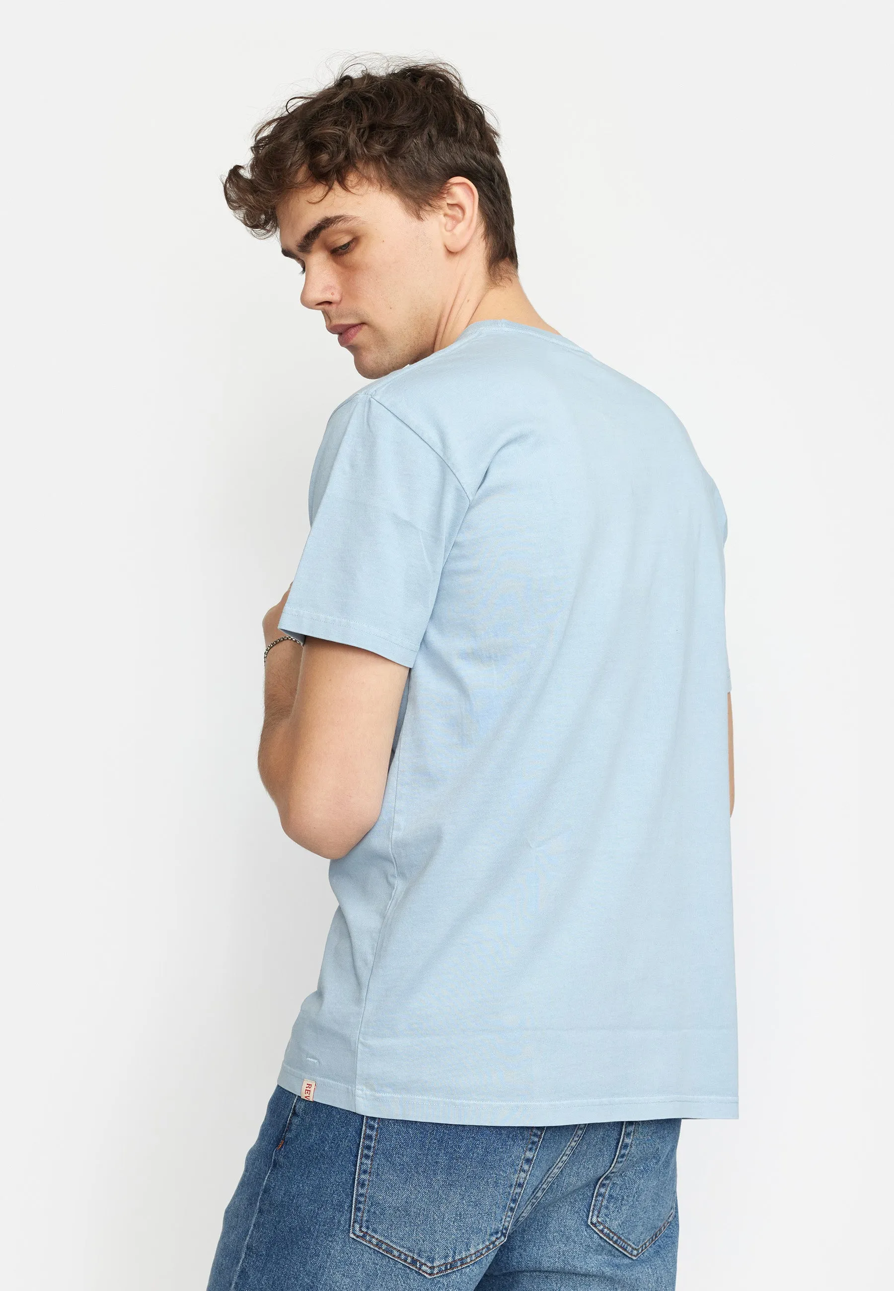 Application T-Shirt / 1329 LOG - Dustblue sold by Revolution product image thumbnail 4