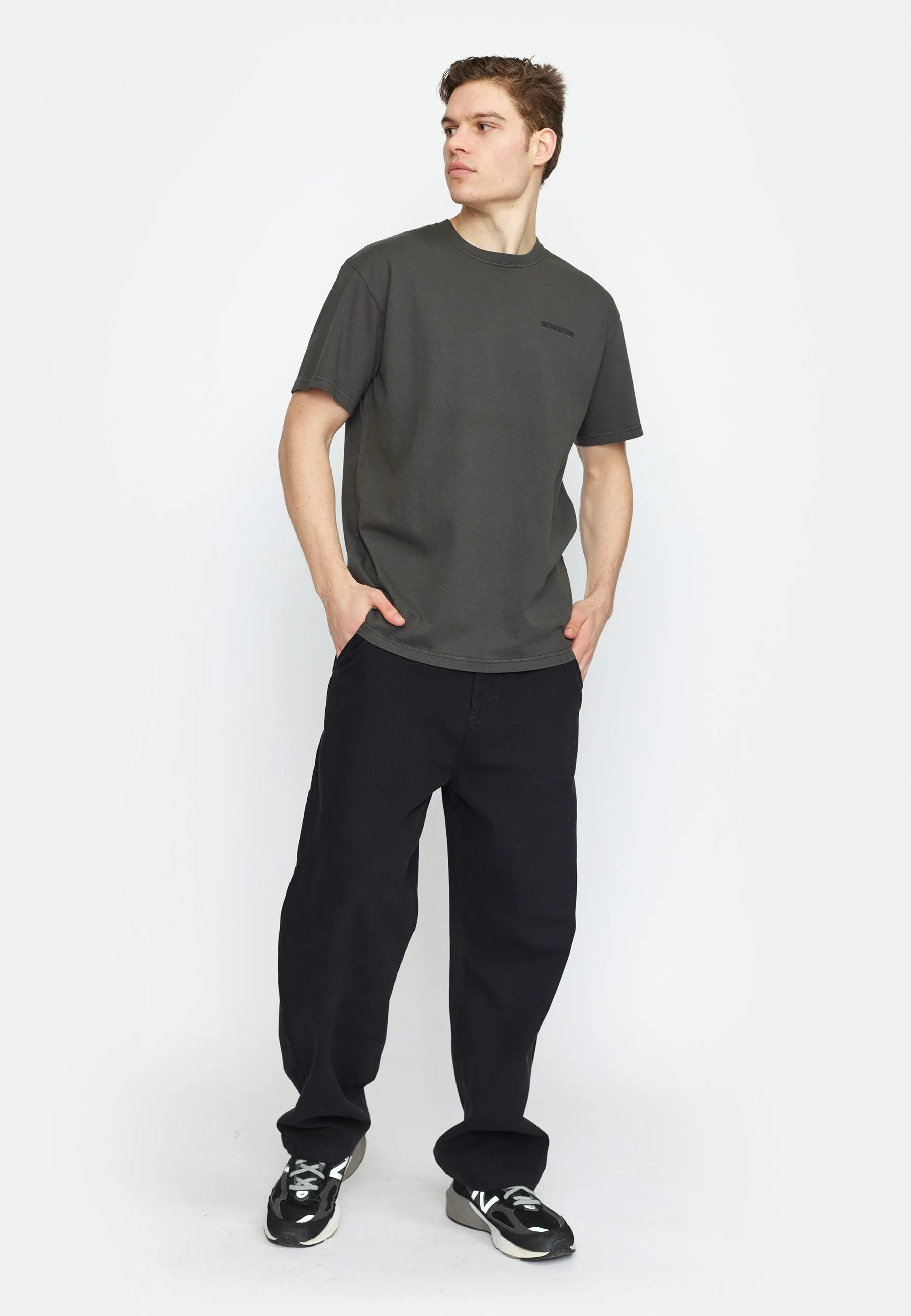 Application T-Shirt / 1329 LOG - Black sold by Revolution
