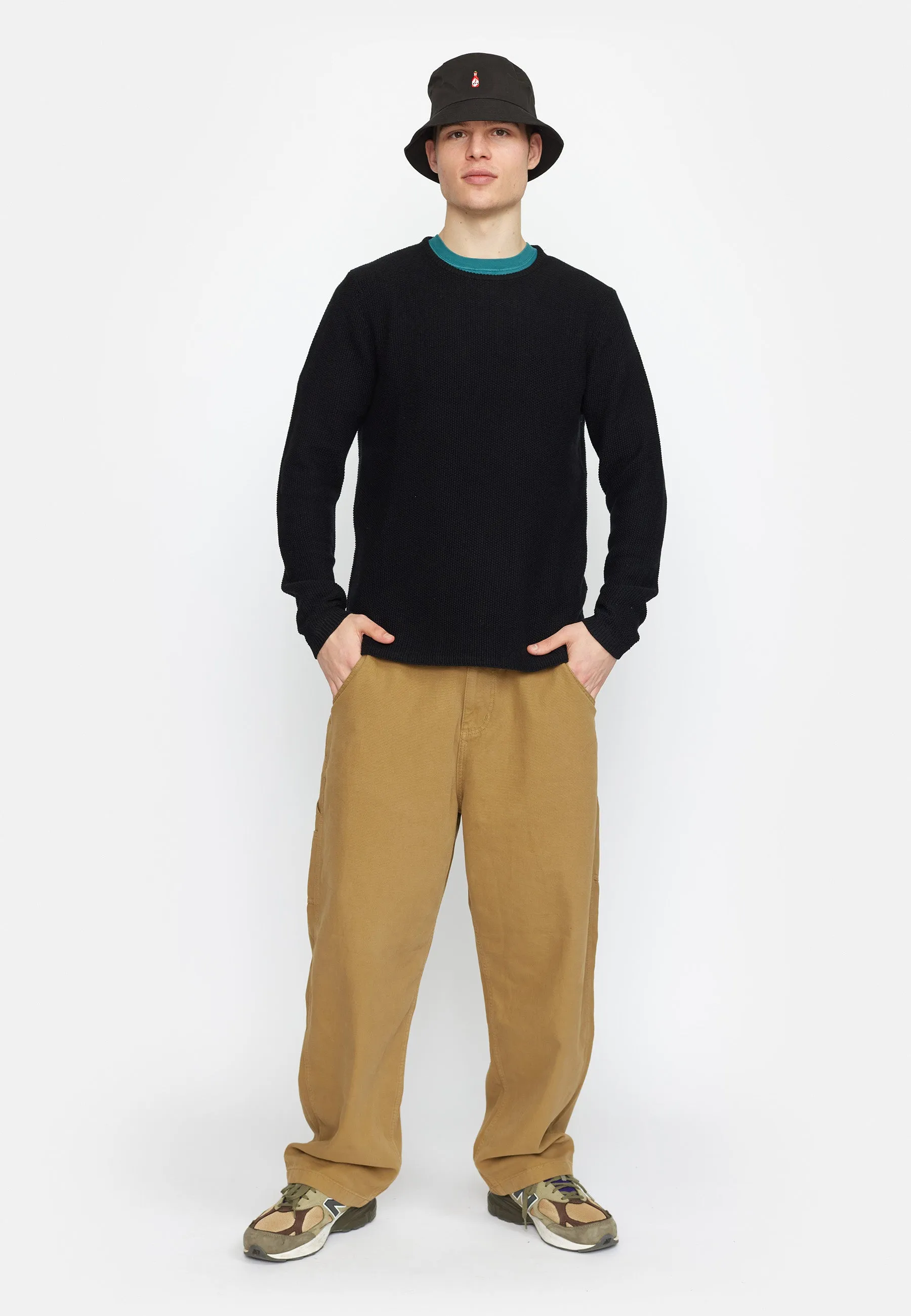 Knit Sweater / 6007 - Black sold by Revolution