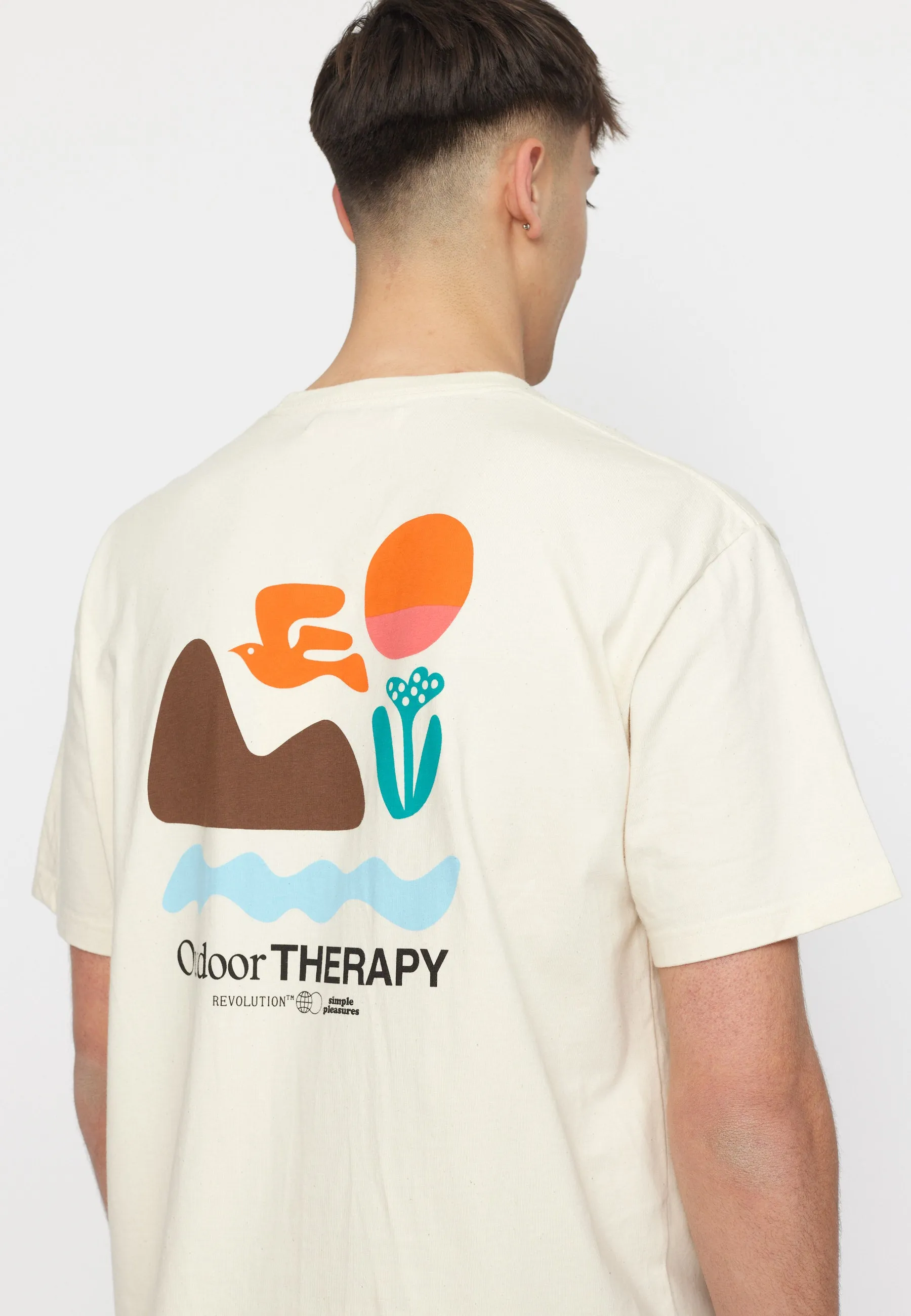 Printed T-shirt / 1387 THE - Offwhite sold by Revolution product image thumbnail 2