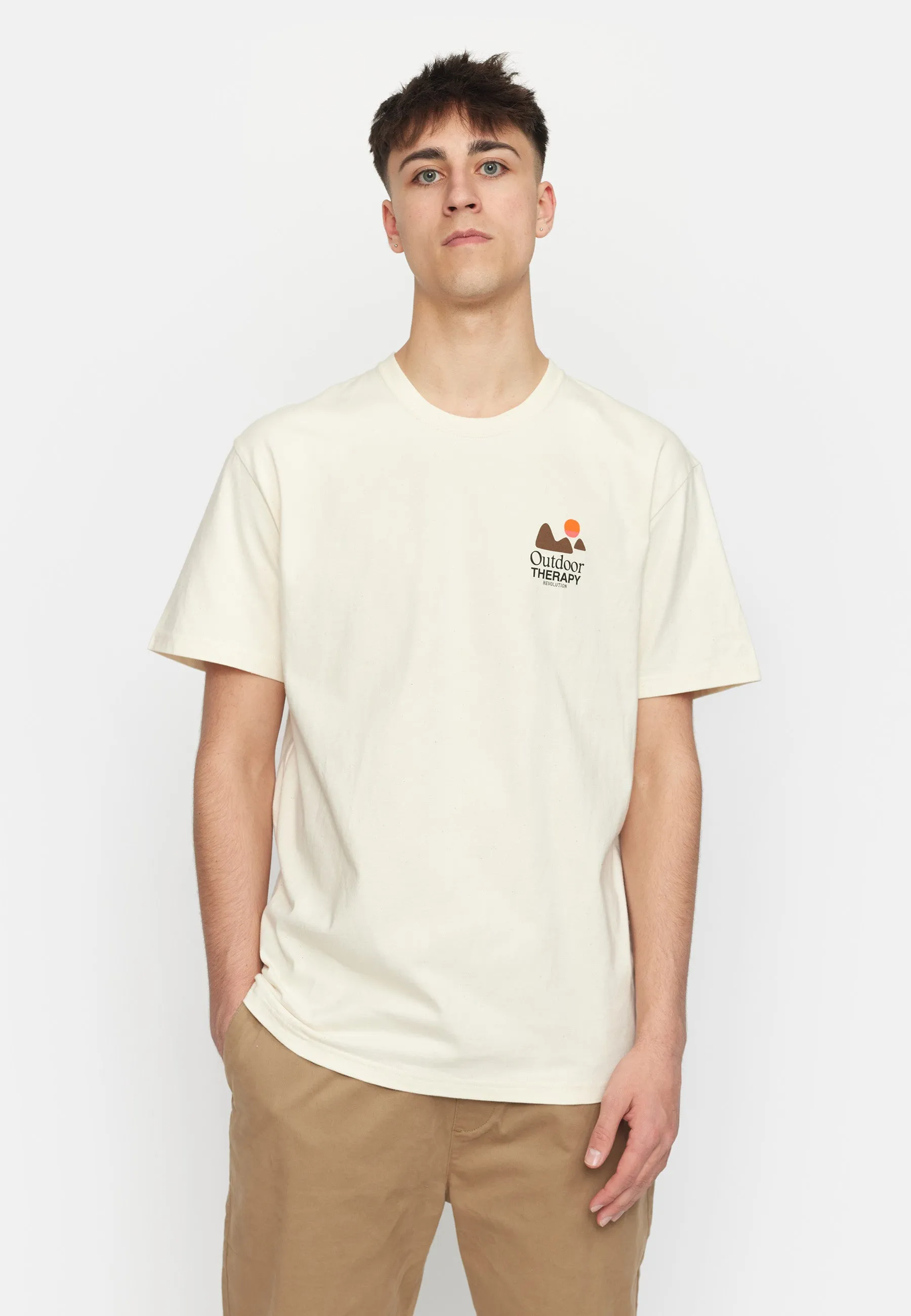 Printed T-shirt / 1387 THE - Offwhite sold by Revolution product image thumbnail 4