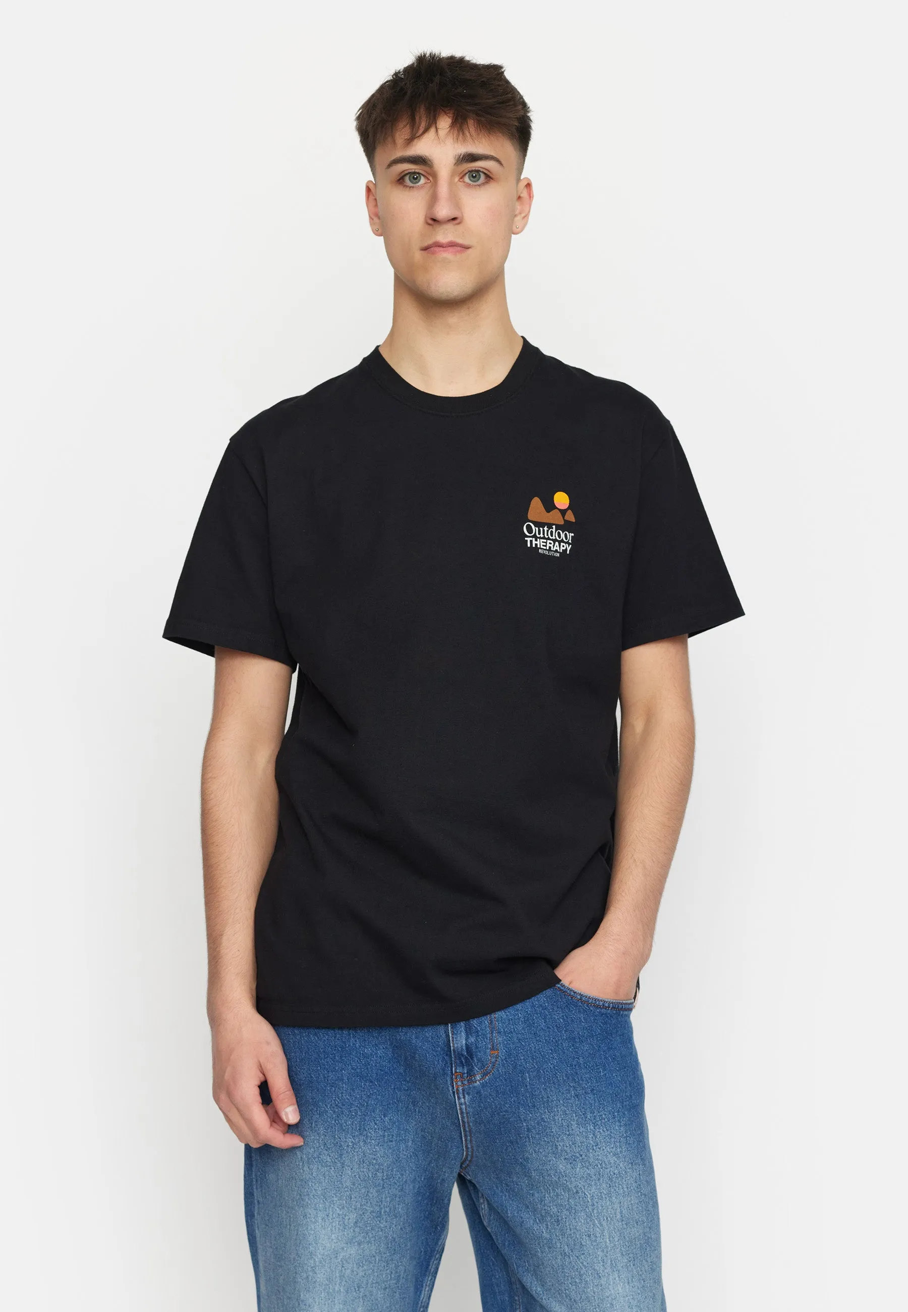 Printed T-shirt / 1387 THE - Black sold by Revolution product image thumbnail 4