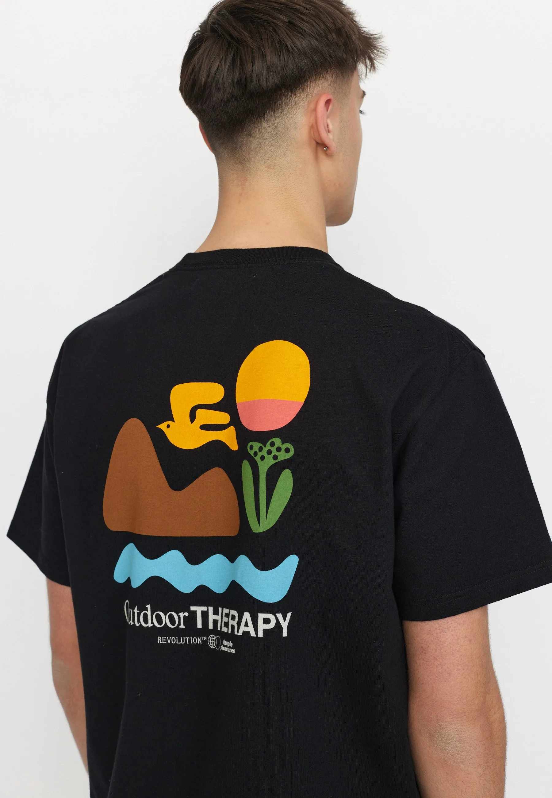 Printed T-shirt / 1387 THE - Black sold by Revolution product image thumbnail 2